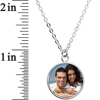 Custom Full Color Photo Pendant Necklace