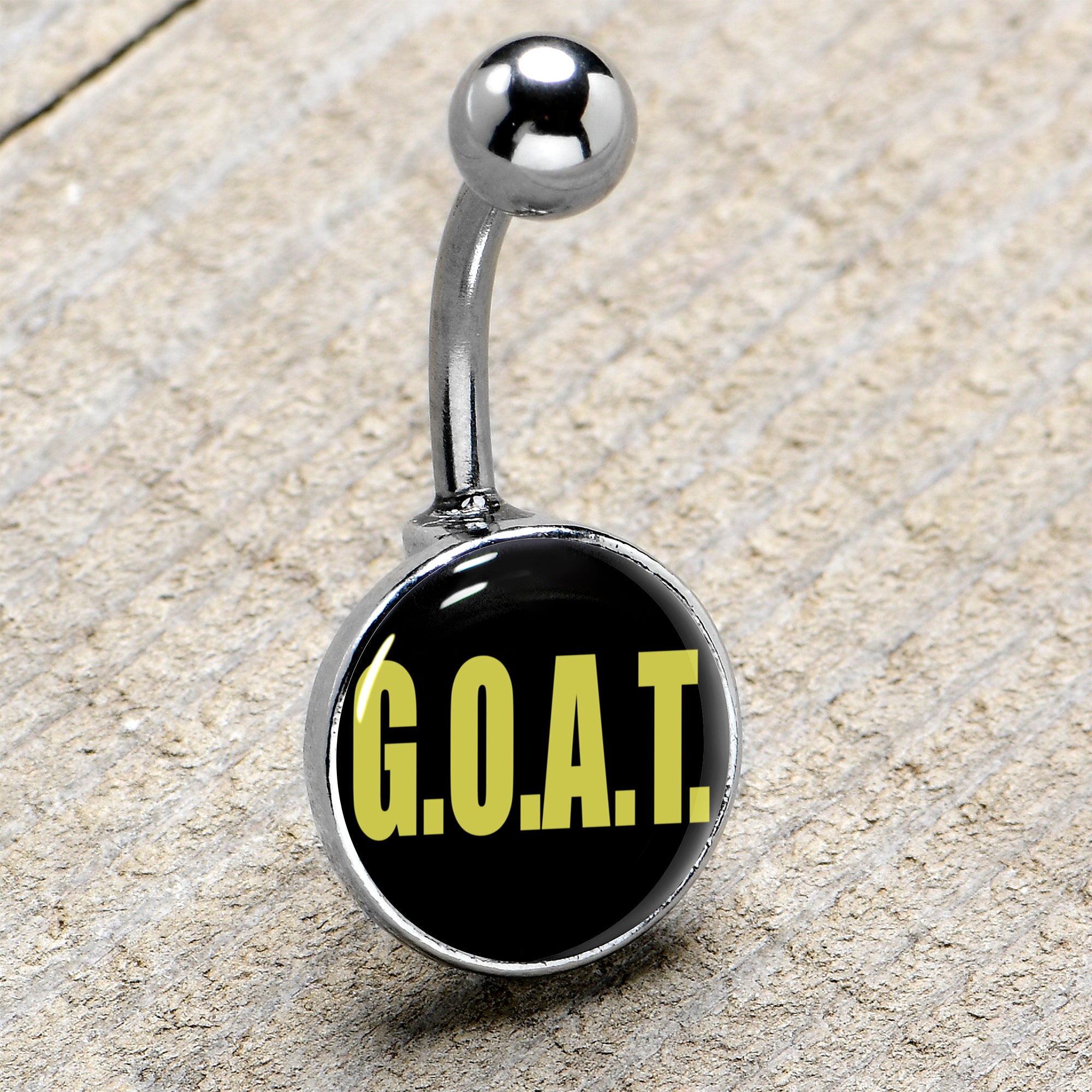 G.O.A.T. Belly Ring by Onyx O