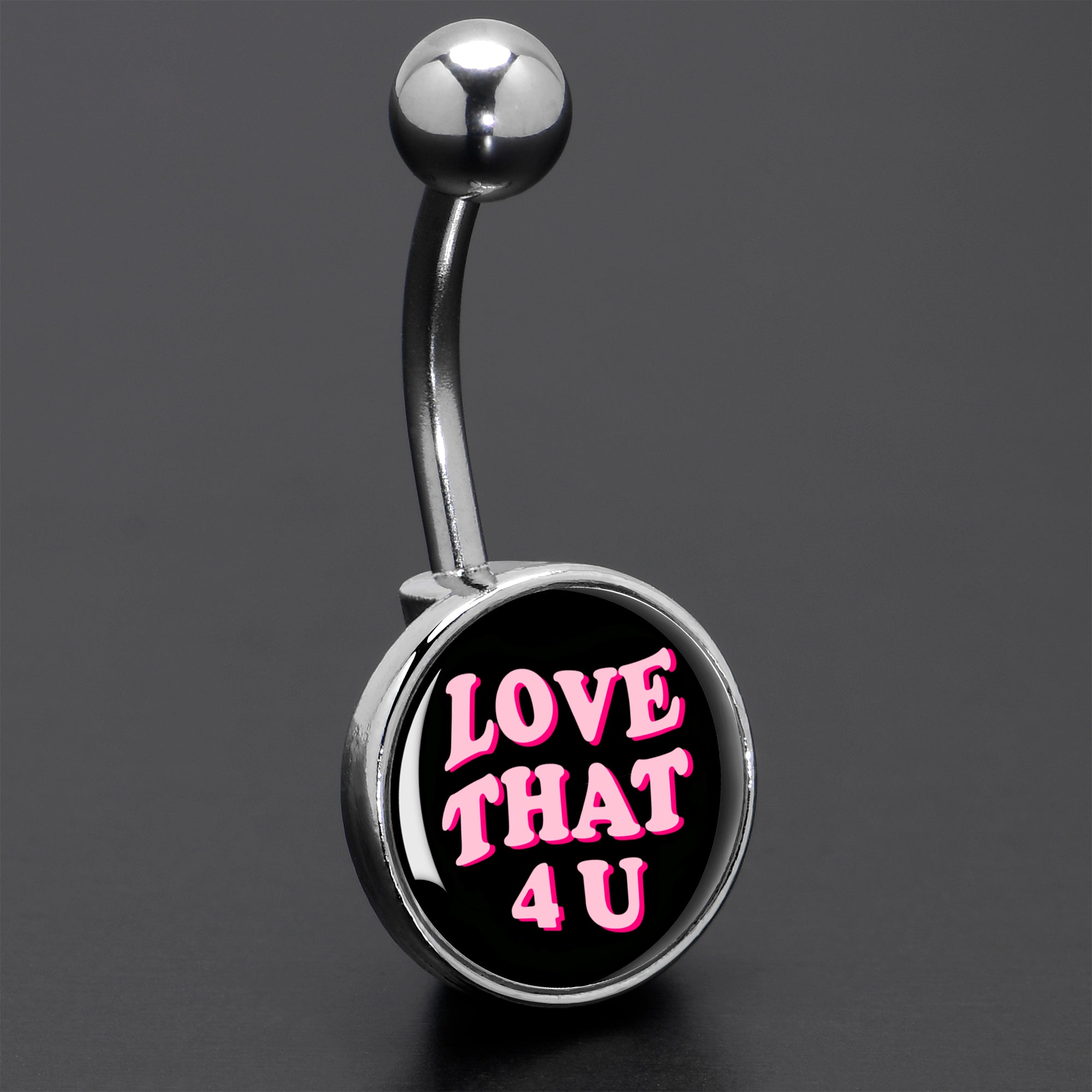 Love That 4 You Belly Ring by Onyx O