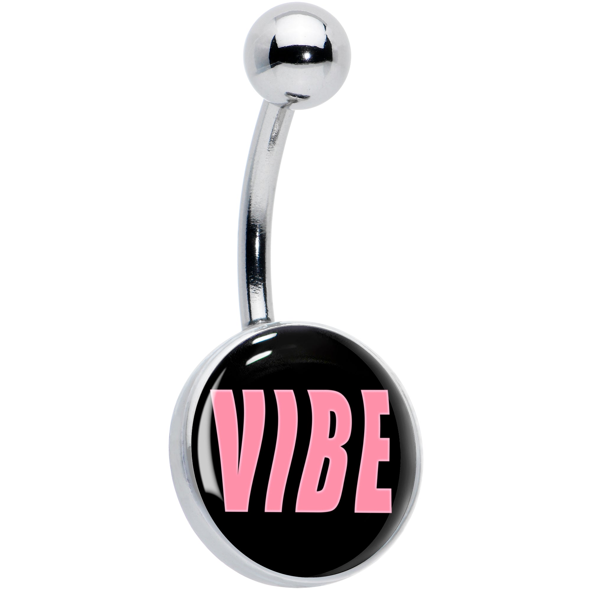 Vibe Hypoallergenic Stainless Steel Belly Ring