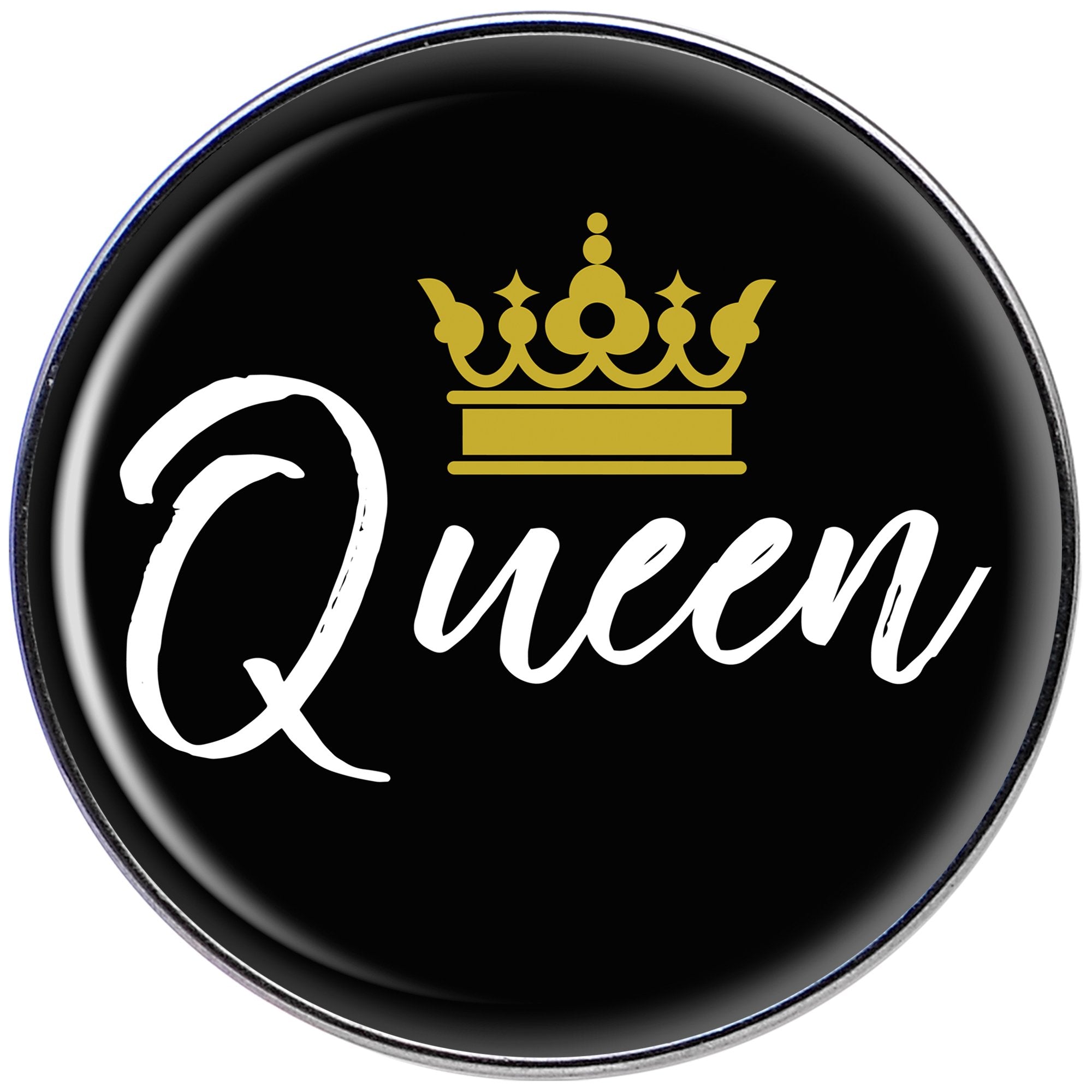 16G 1/4 Queen Crown Tragus Cartilage Earring