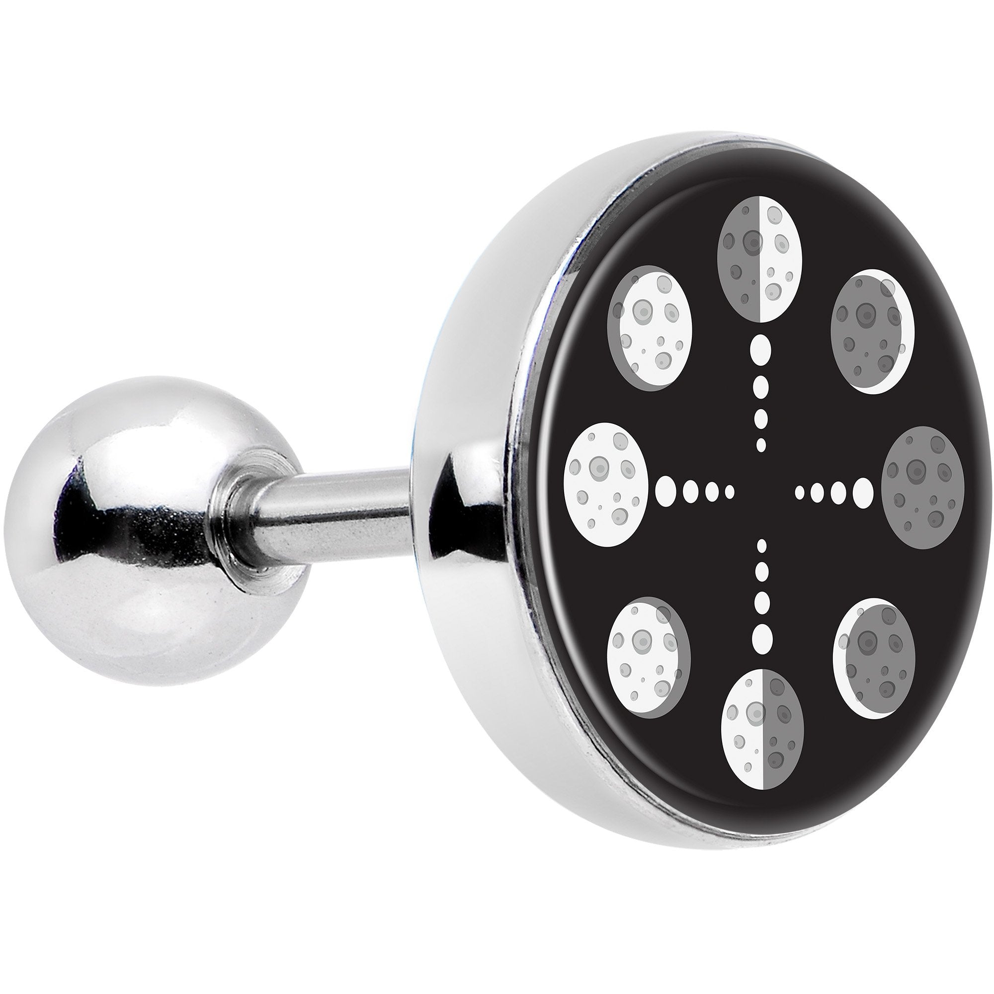 Phases of the Moon Tragus Cartilage Earring