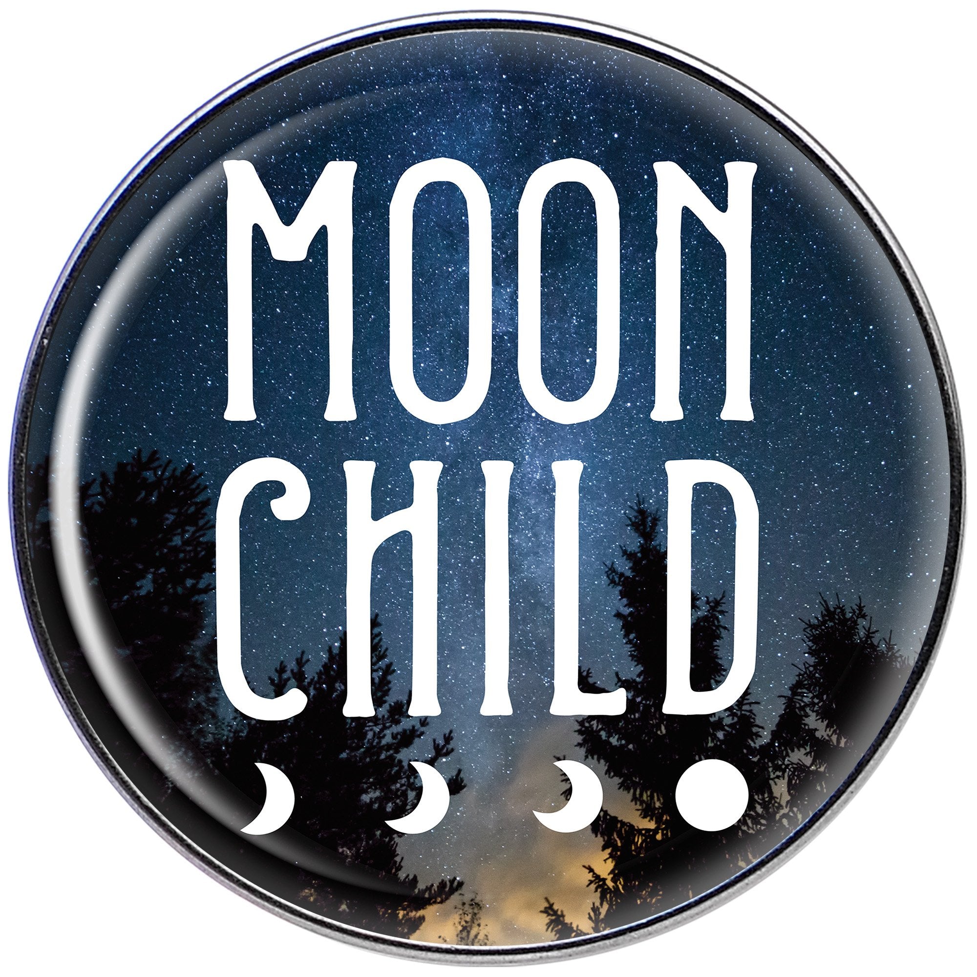 16G 1/4 Moon Child Tragus Cartilage Earring