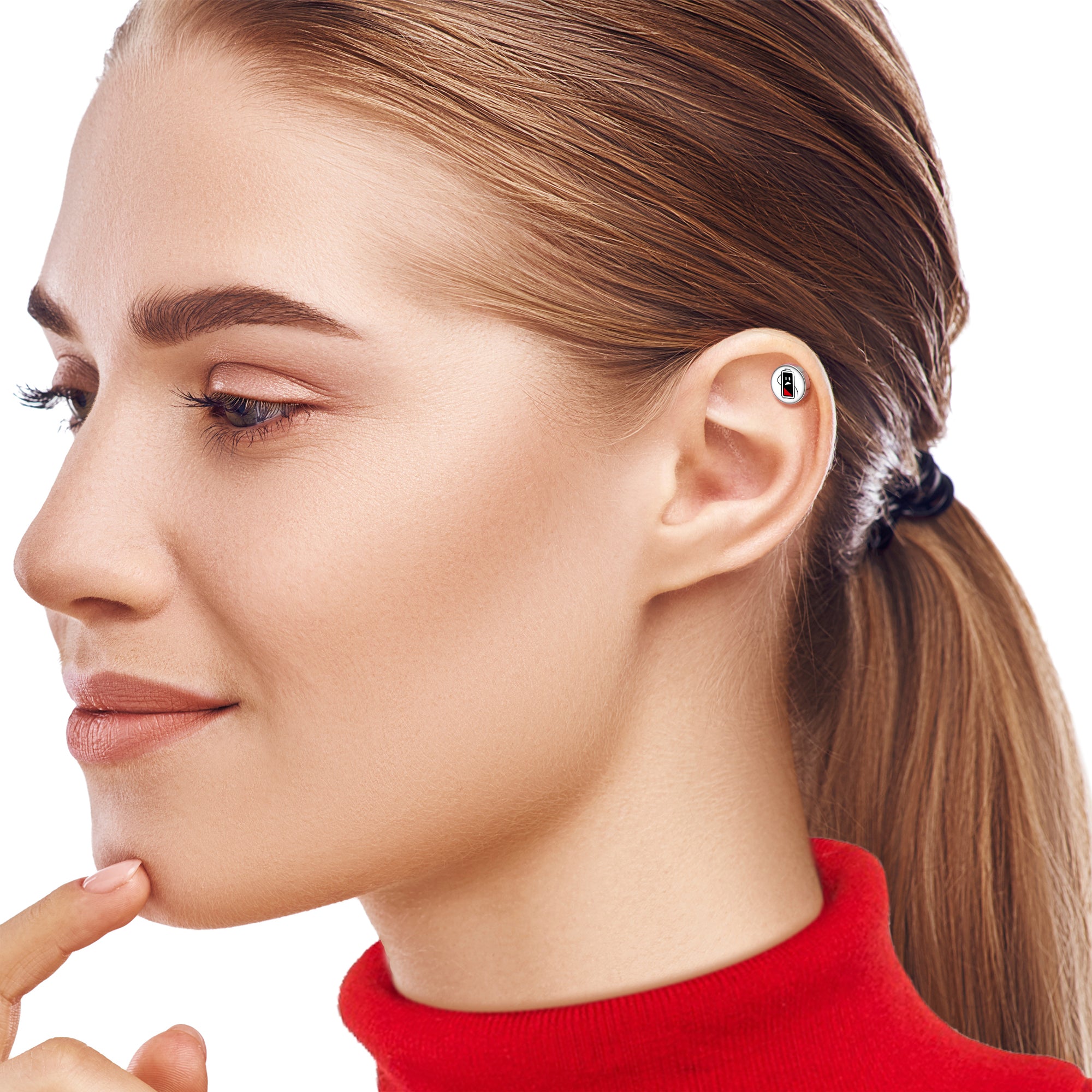 16G 1/4 Battery Empty Cartilage Tragus Earring by Onyx O