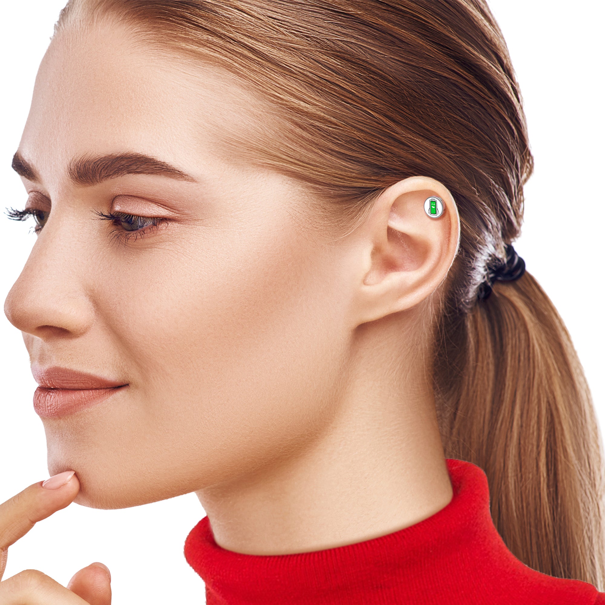 16G 1/4 Battery Full Cartilage Tragus Earring by Onyx O