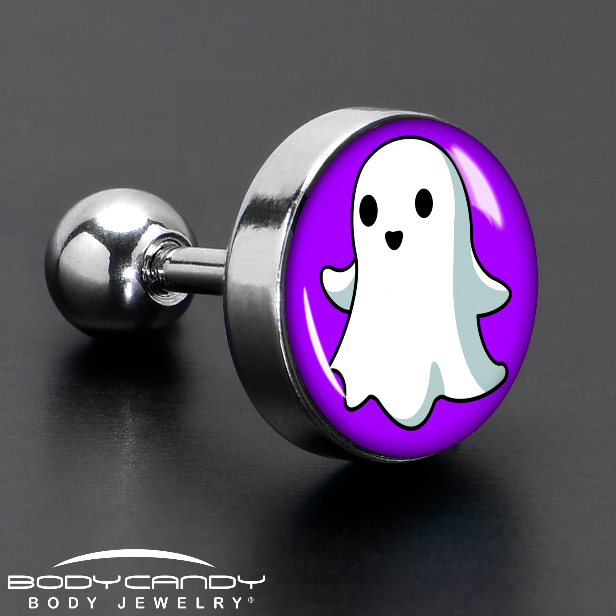 16G 1/4 Ghost Cartilage Tragus Earring by Onyx O