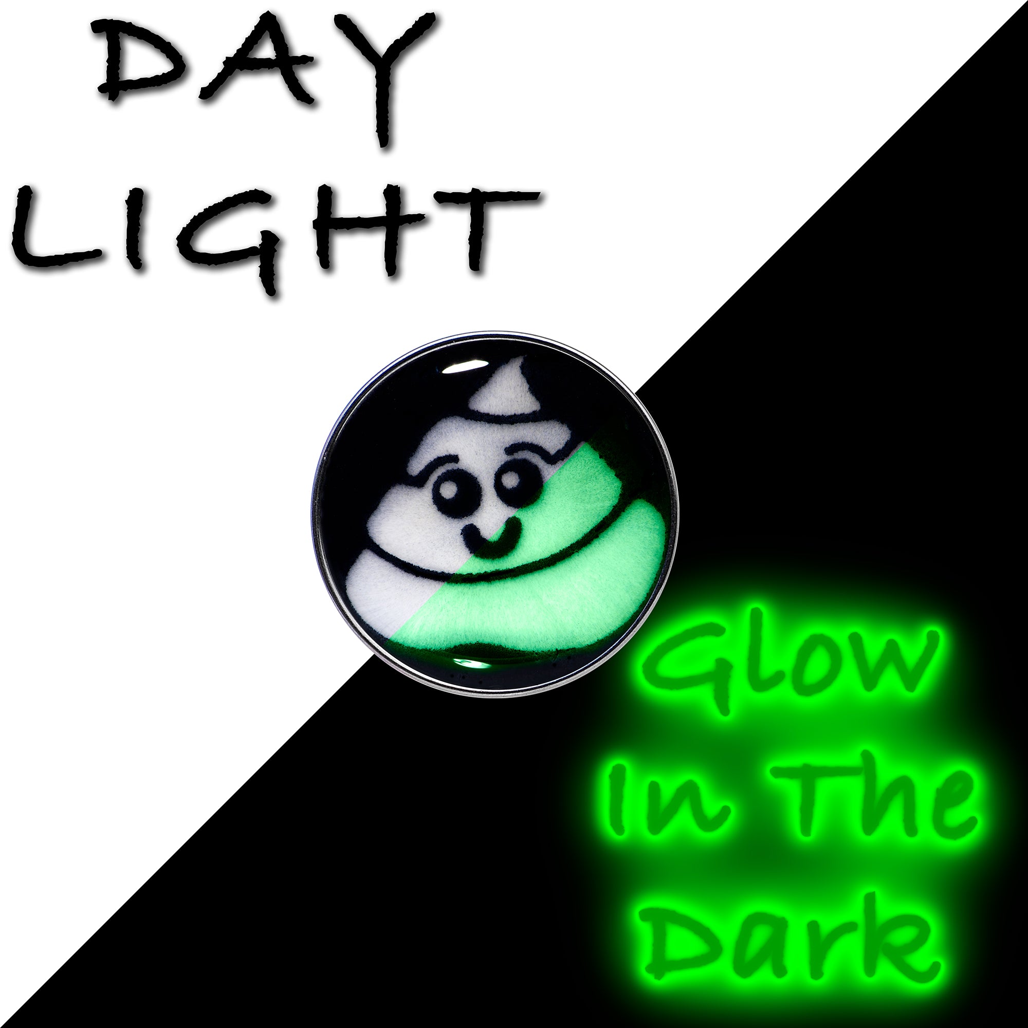 16G Glow in the Dark Poop Tragus Cartilage Earring by Onyx O