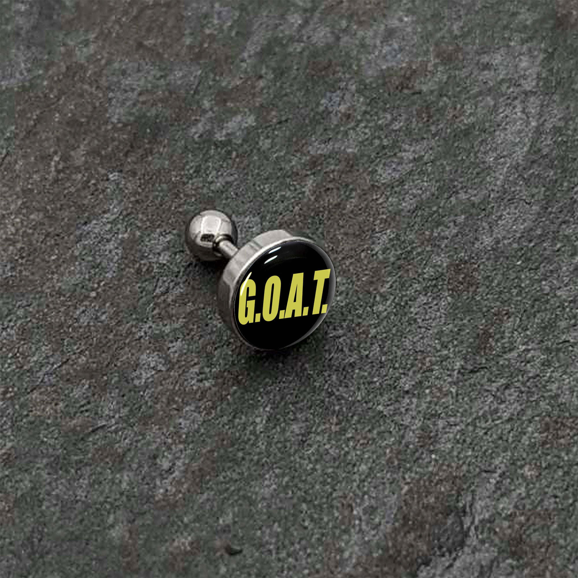 16G 1/4 G.O.A.T. Cartilage Tragus Earring by Onyx O