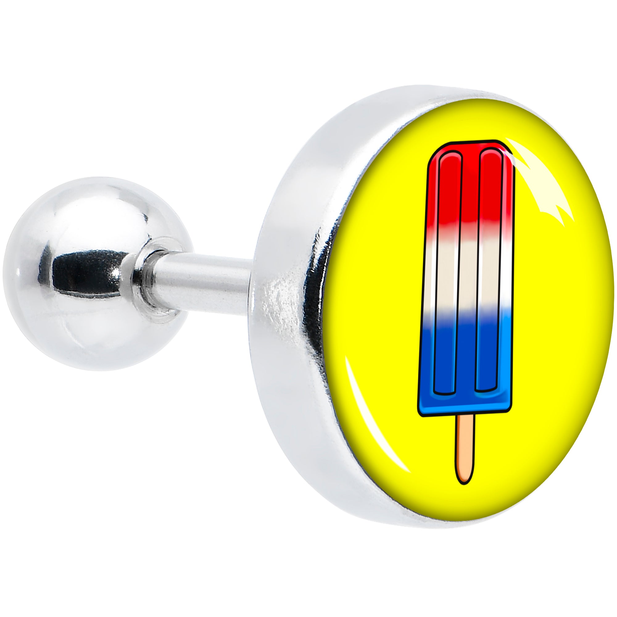 16G 1/4 Popsicle Treat Cartilage Tragus Earring by Onyx O