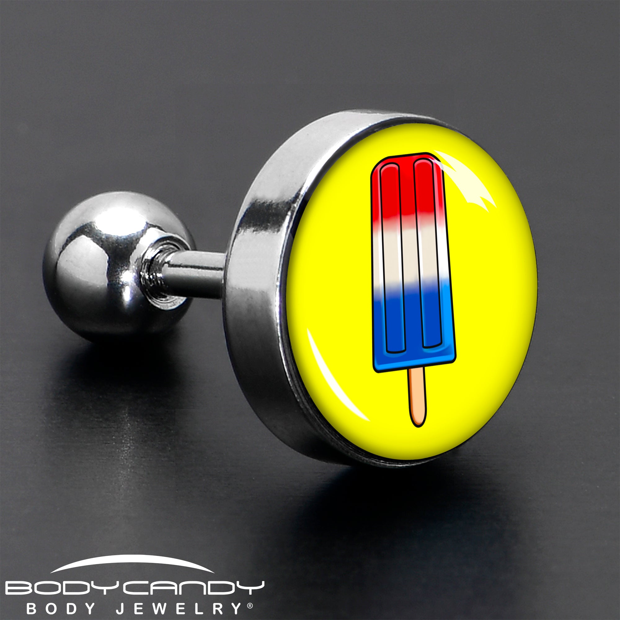 16G 1/4 Popsicle Treat Cartilage Tragus Earring by Onyx O