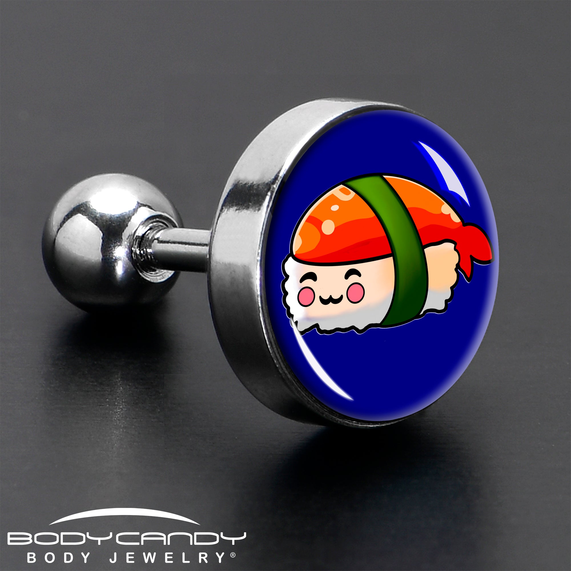 16G 1/4 Sushi Cartilage Tragus Earring by Onyx O