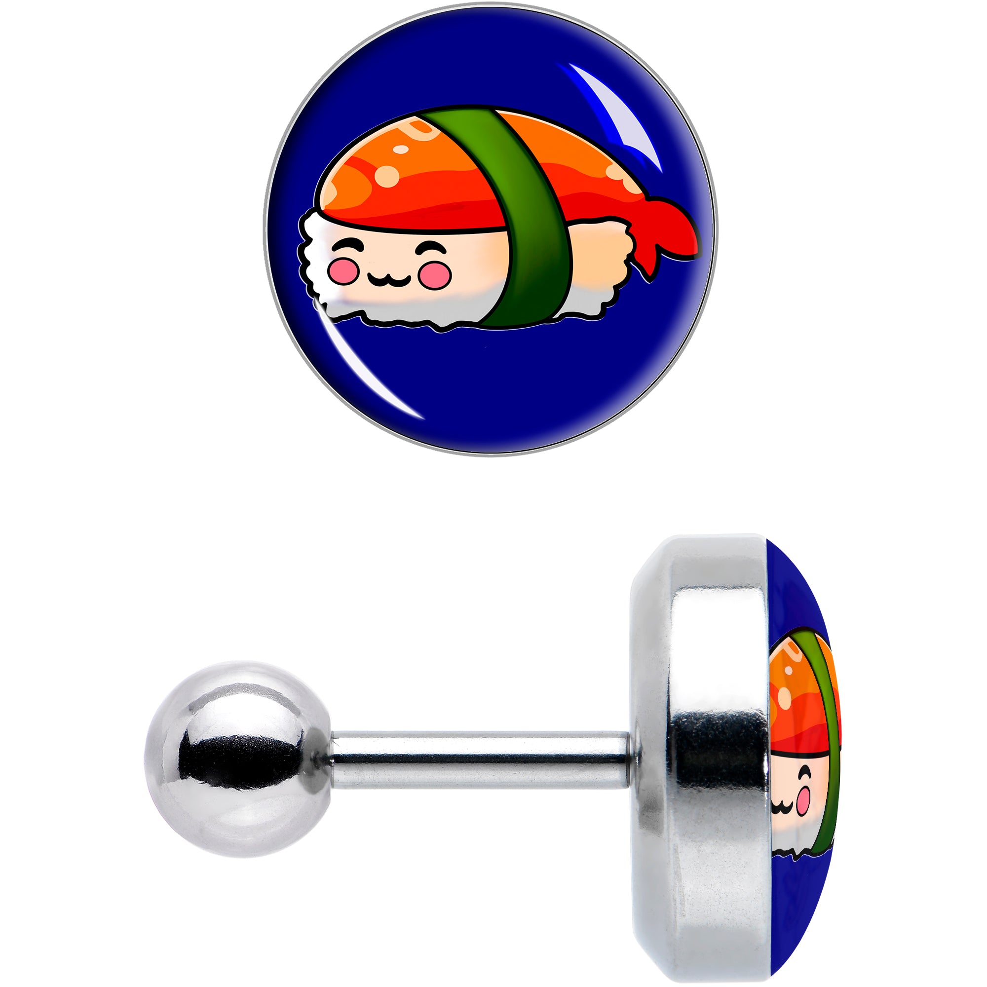 16G 1/4 Sushi Cartilage Tragus Earring by Onyx O