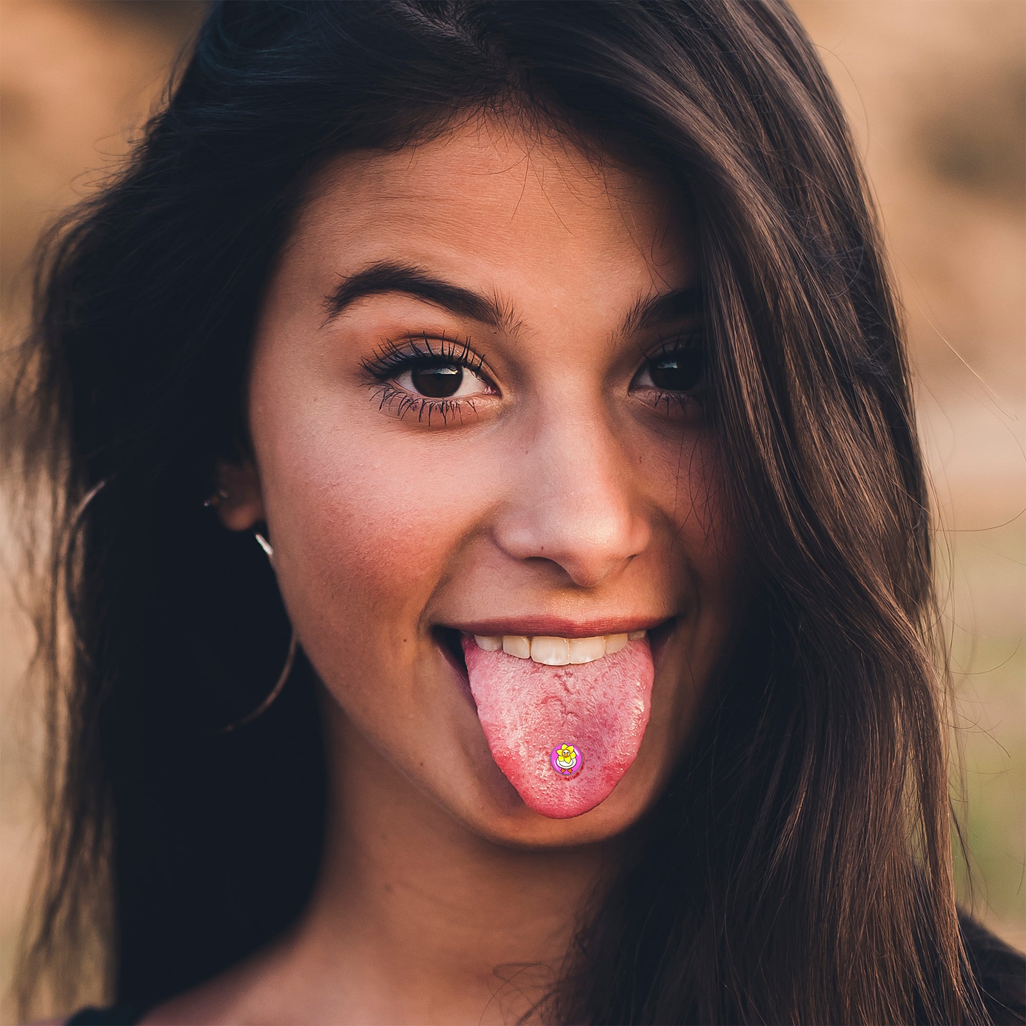 Daffodil Duck Barbell Tongue Ring by Onyx O