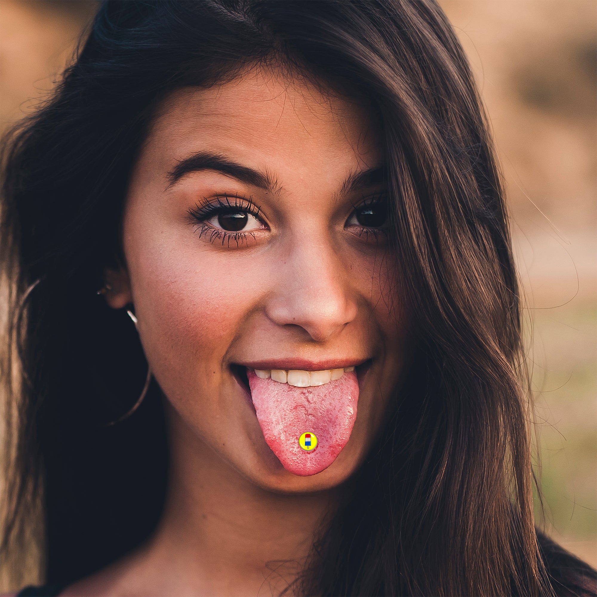 Popsicle Barbell Tongue Ring by Onyx O