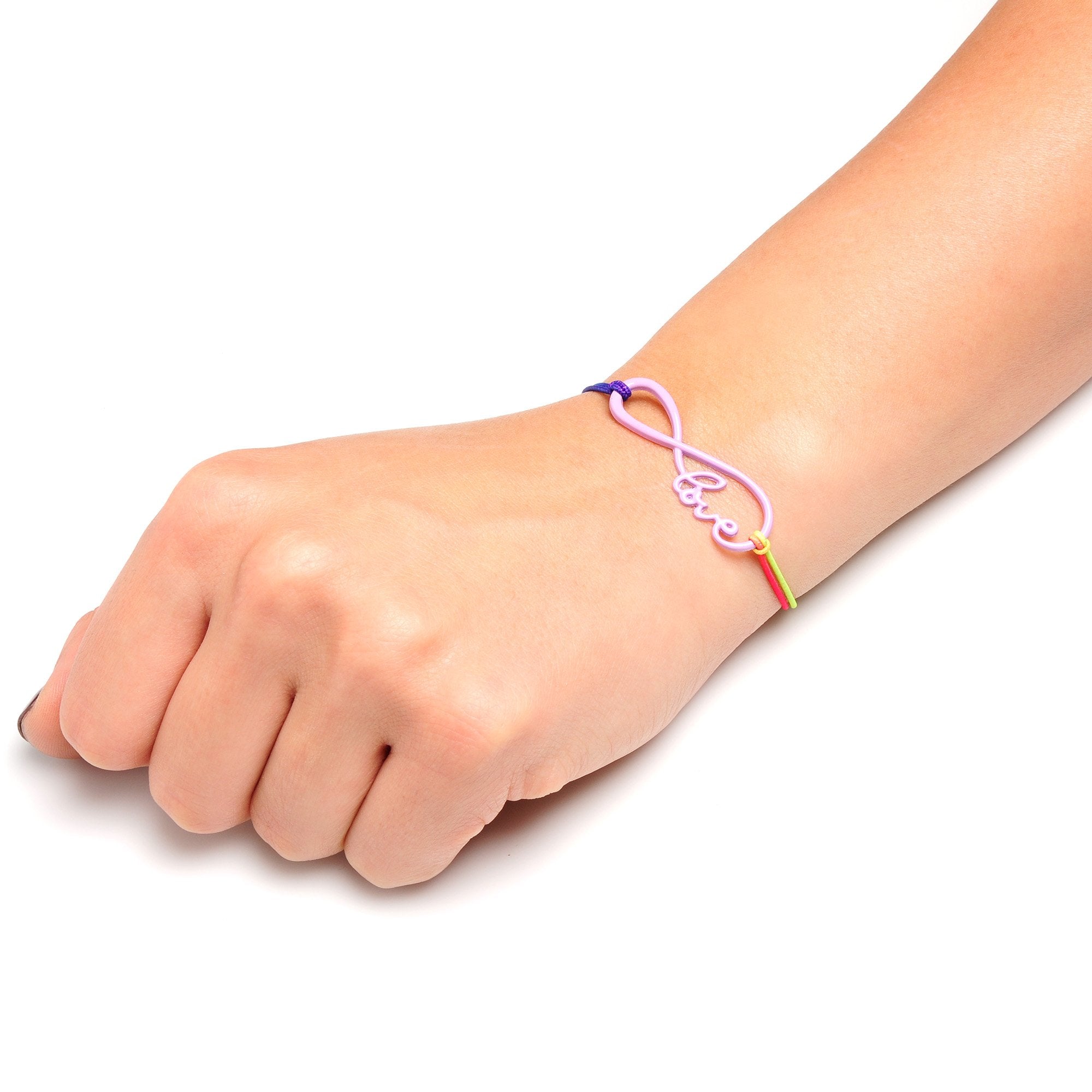 Handcrafted Multi Color Infinity Arrow Love Stretchy Bracelet 4 Pack Set