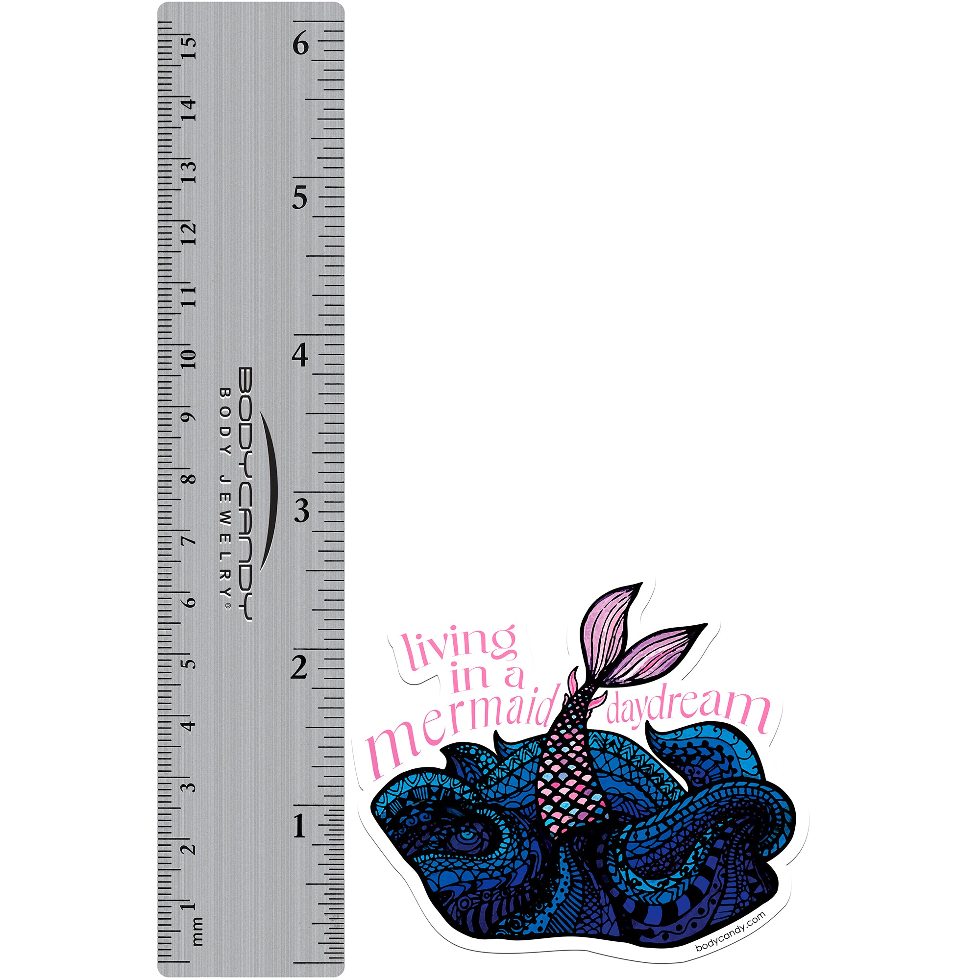 Body Candy Living in a Mermaid Daydream Sticker