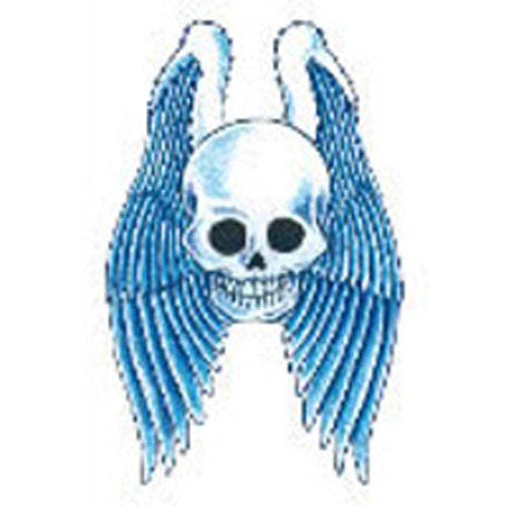 ANGEL SKULL Temporary Tattoo 2.5x3.5