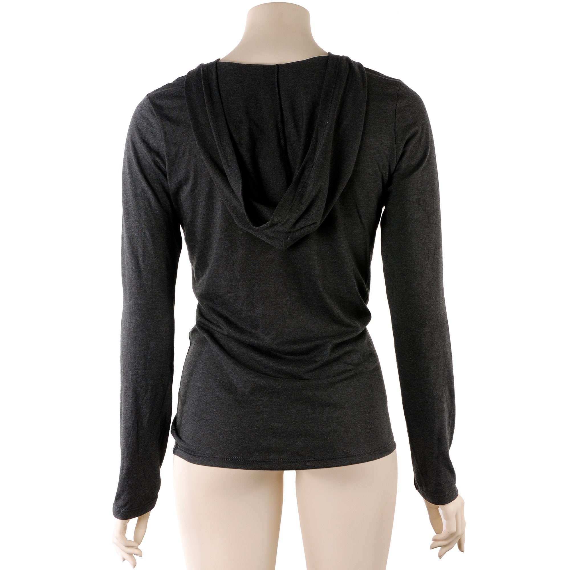 Pierced Goddess Tapered Long Sleeve Hoodie