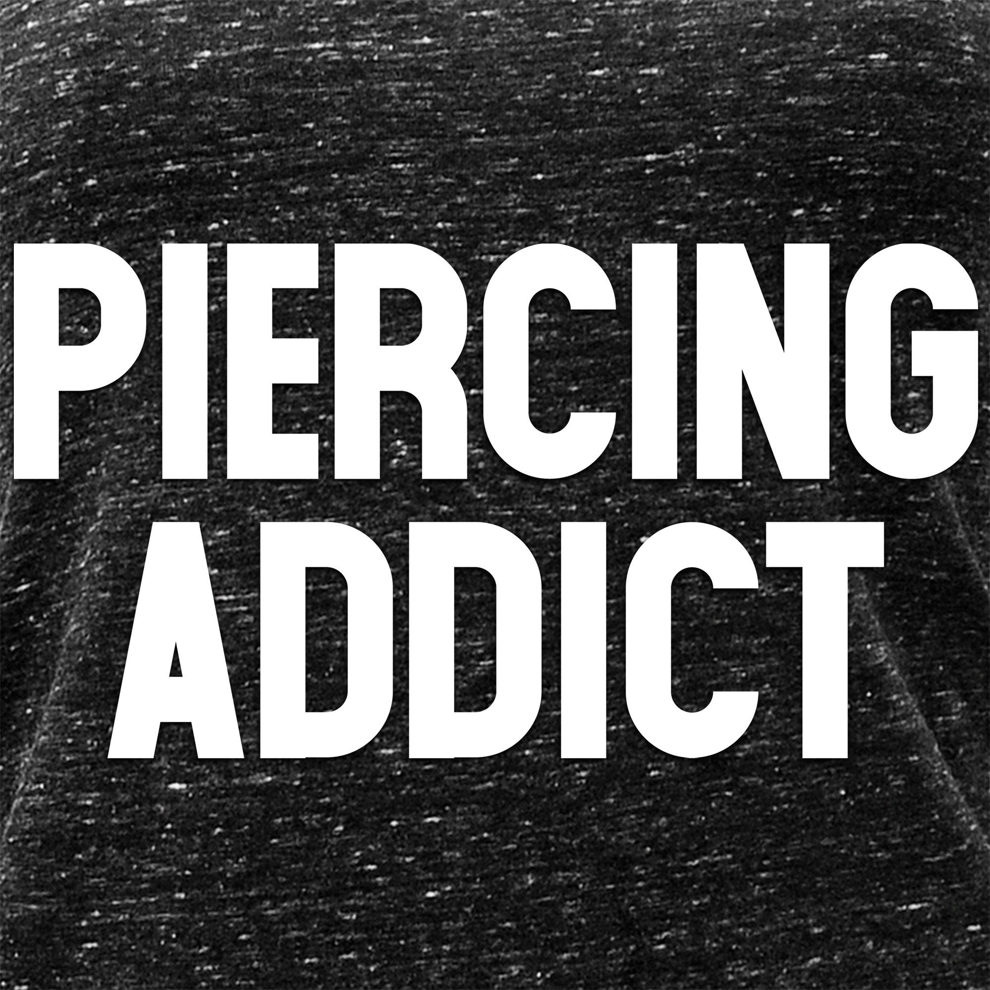 Piercing Addict Black Gray Cosmic Twist Back Tank Top