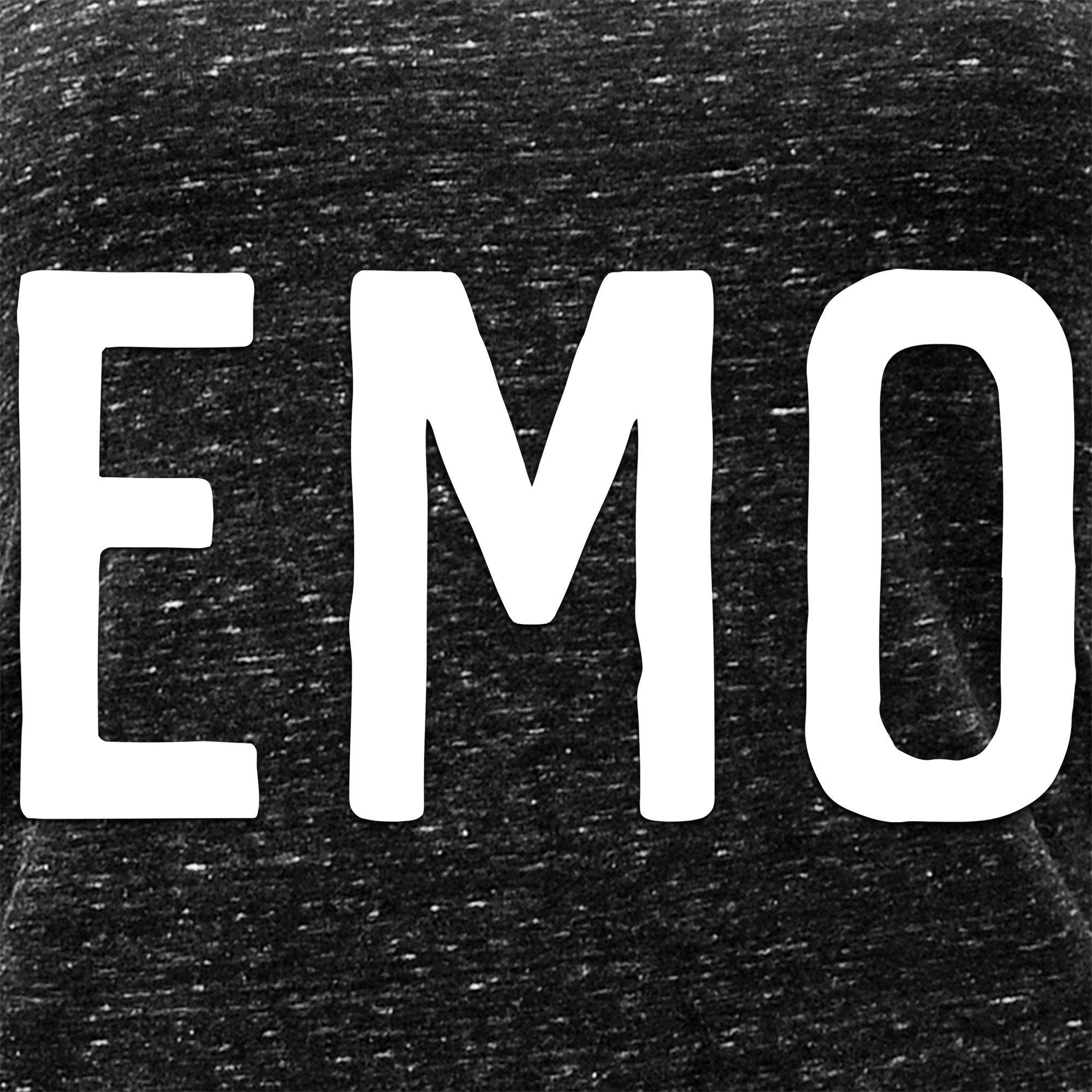 Emo Black Gray Cosmic Twist Back Tank Top