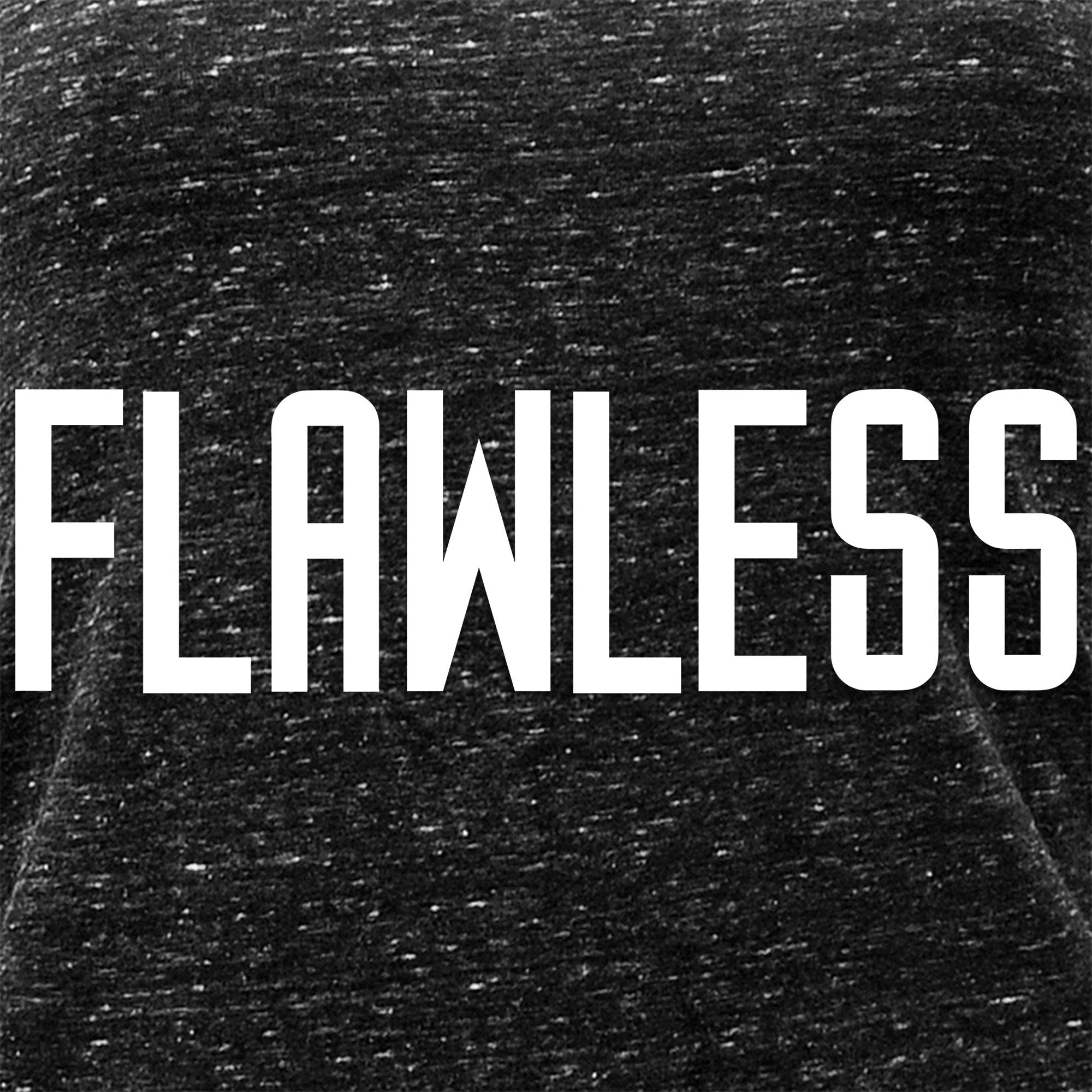 Flawless Black Gray Cosmic Twist Back Tank Top