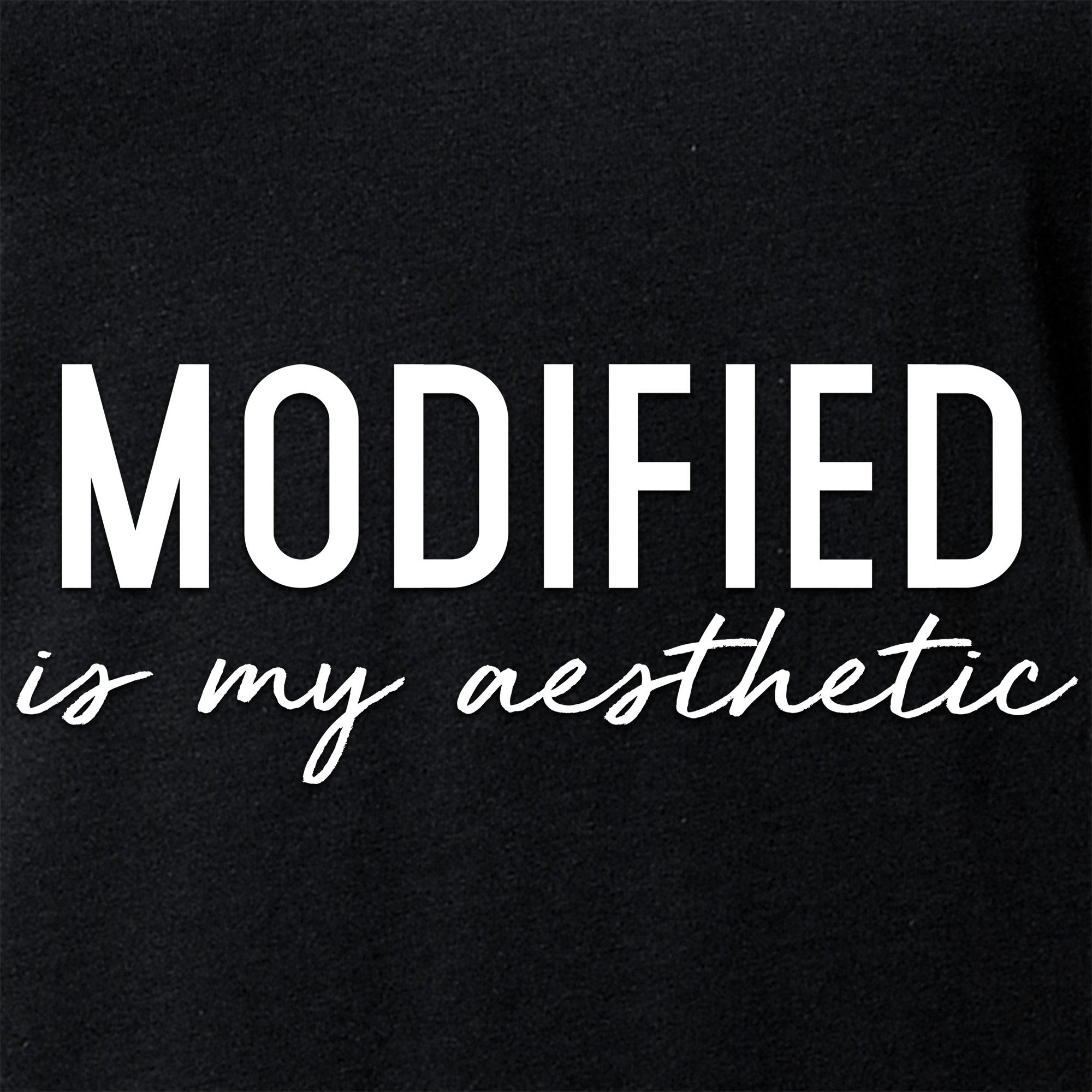 Modified is my Aesthetic V-Neck Tee Shirt