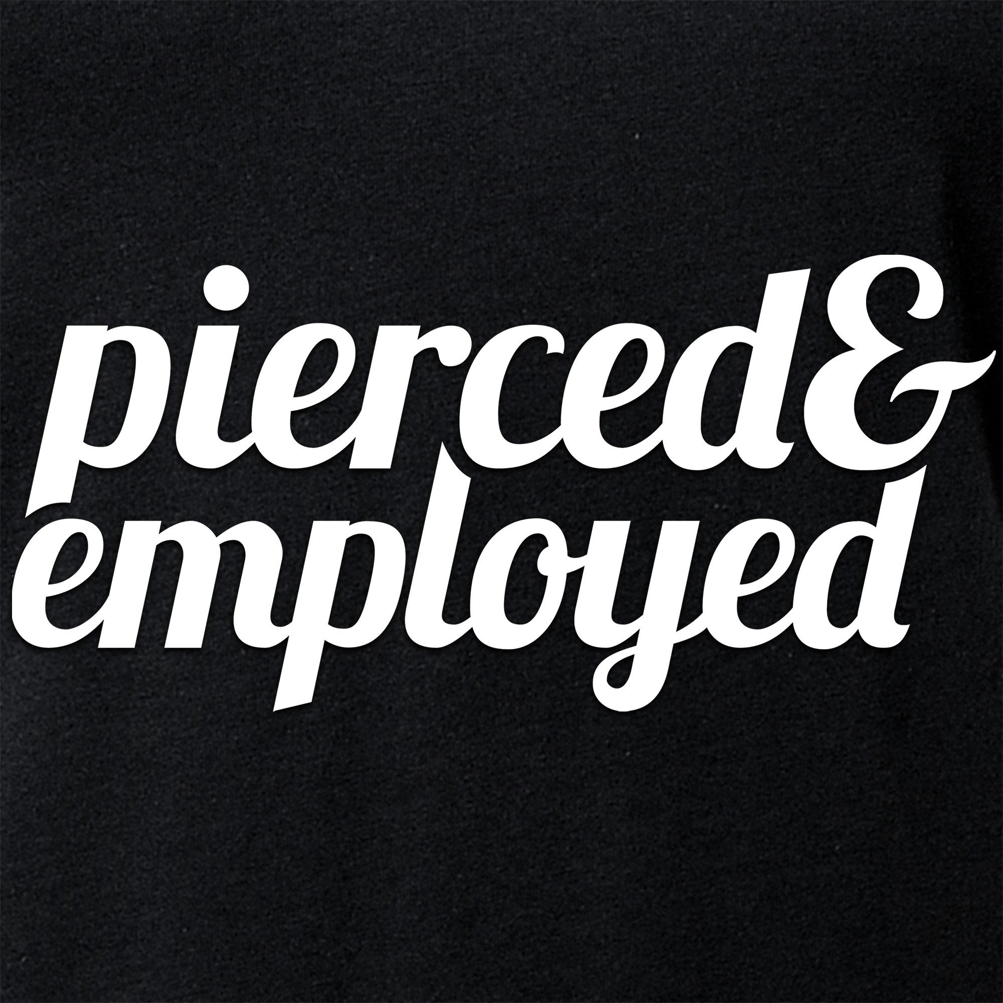 Pierced & Employed Tapered V-Neck Tee Shirt