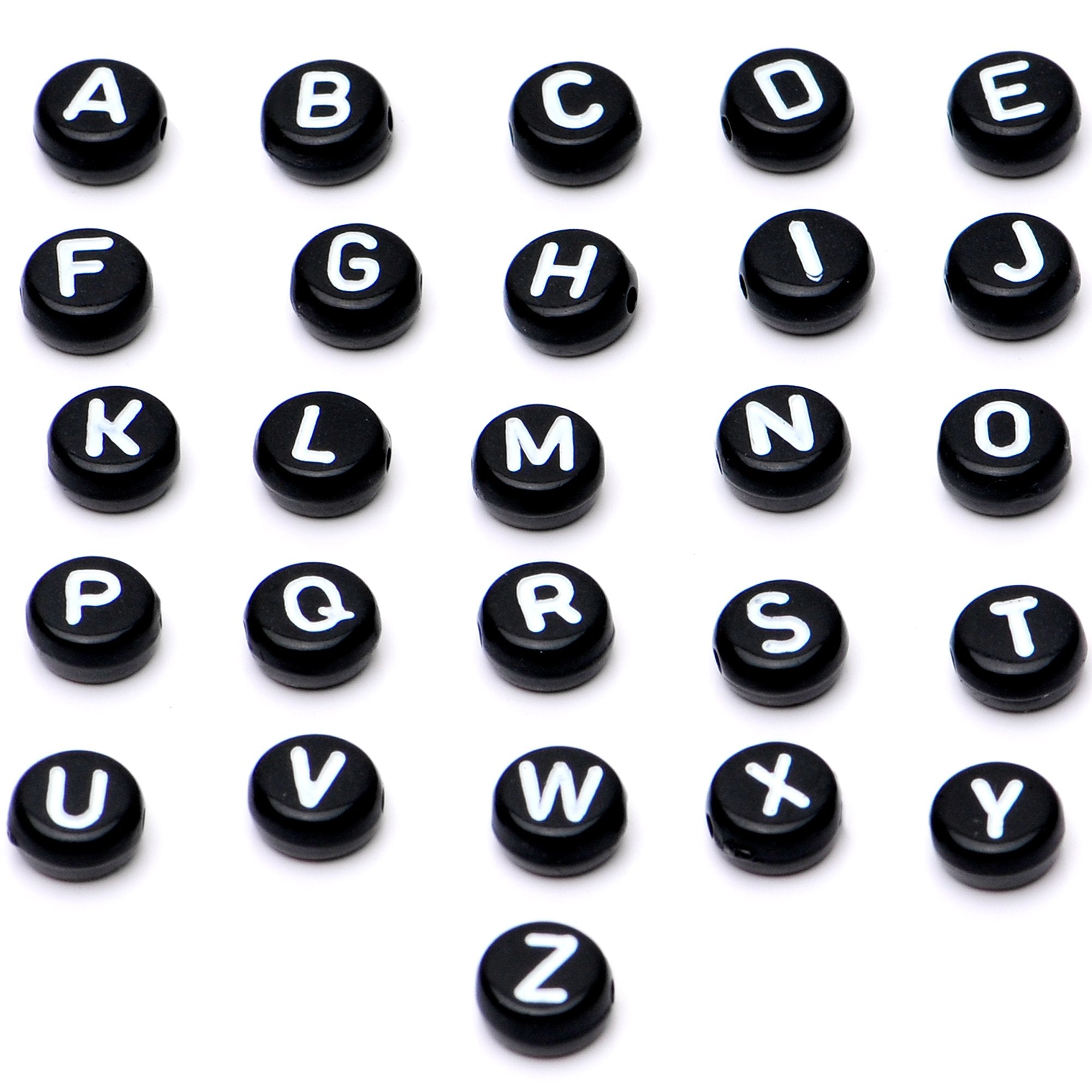 Handmade Custom Black Personalized Name Dangle Industrial Barbell 40mm