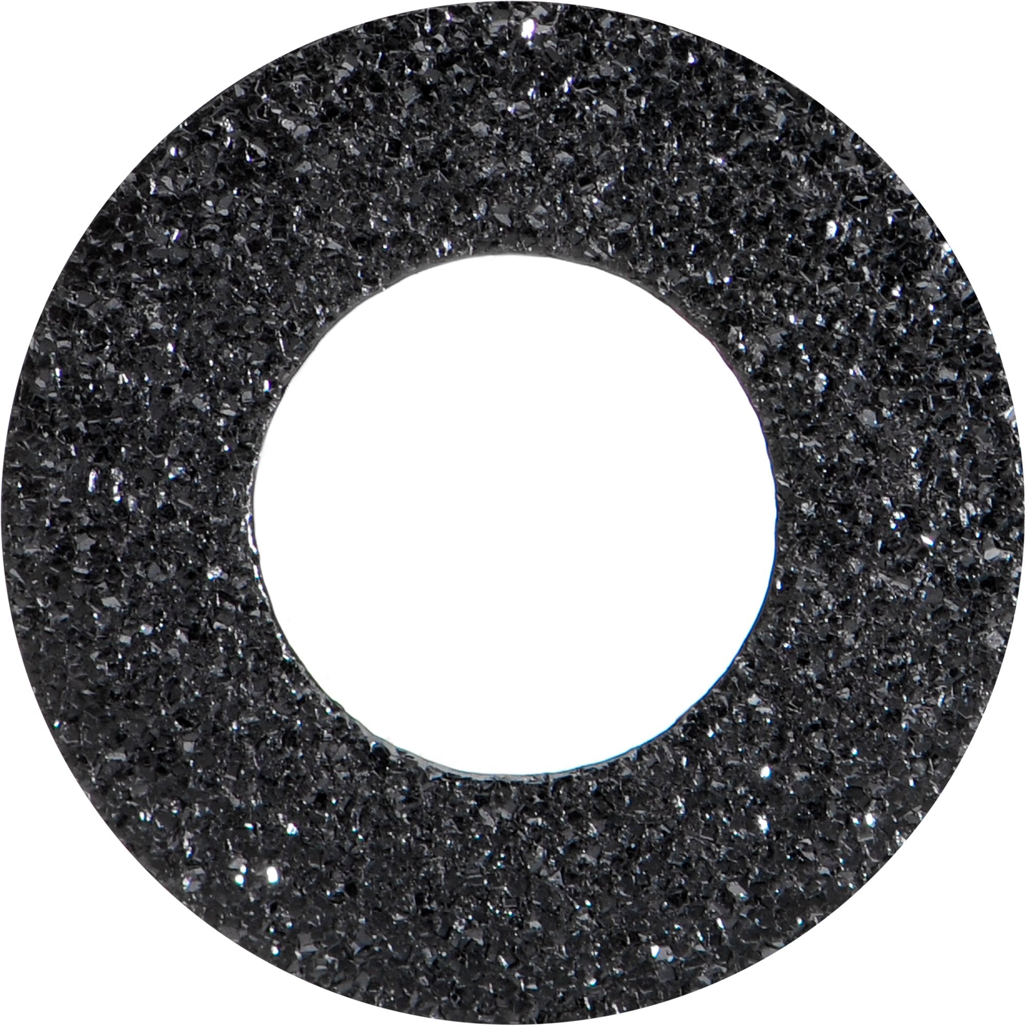 Black PVD Sandblasted Screw Fit Tunnel Plug Set 5mm to 16mm