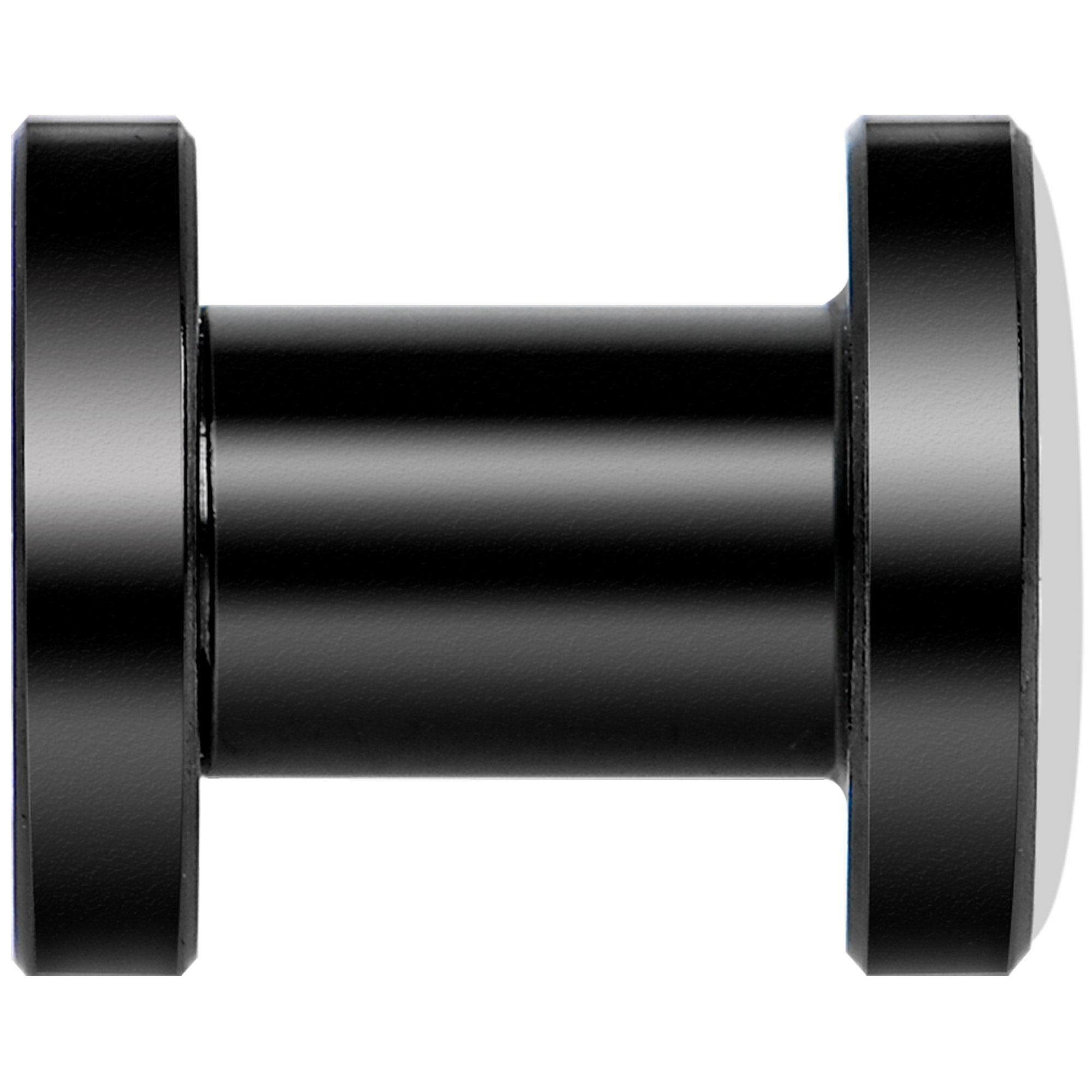 Blue Orange Tribal Print Black Anodized Screw Fit Plug Set 4G