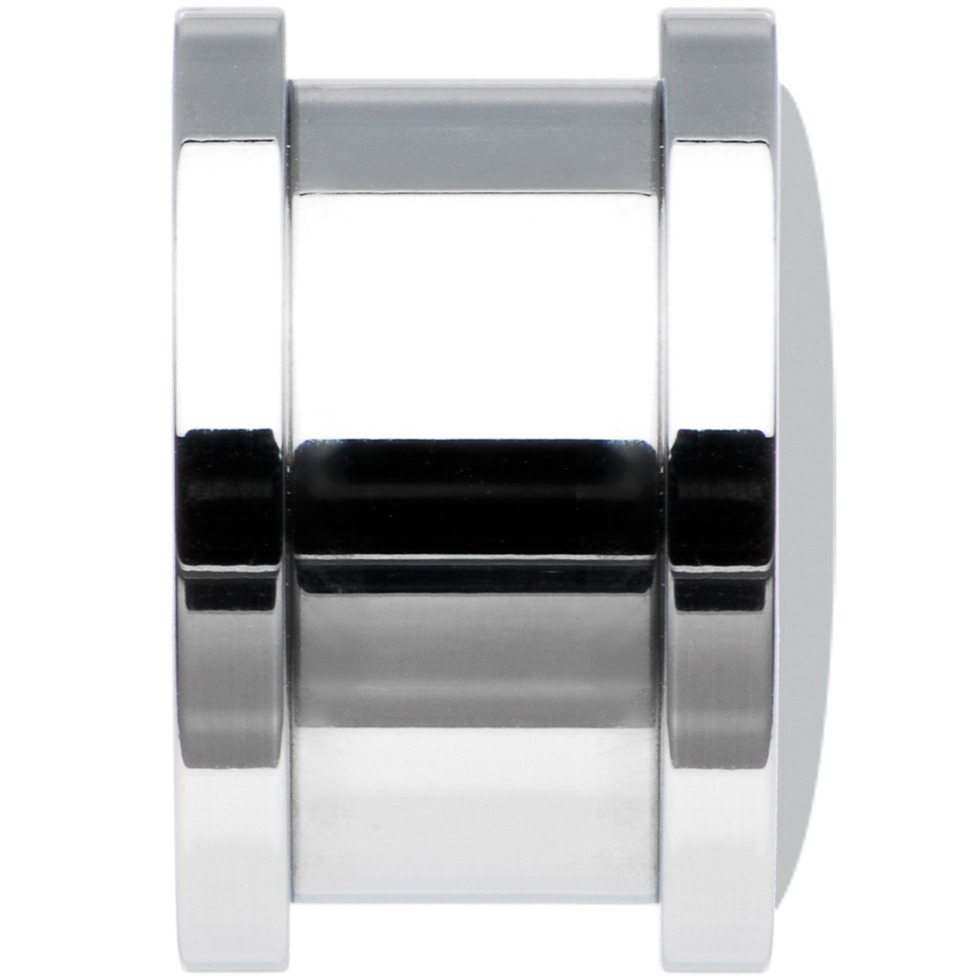 Black White Tiger Eyes Steel Screw Fit Plug Set 1/2