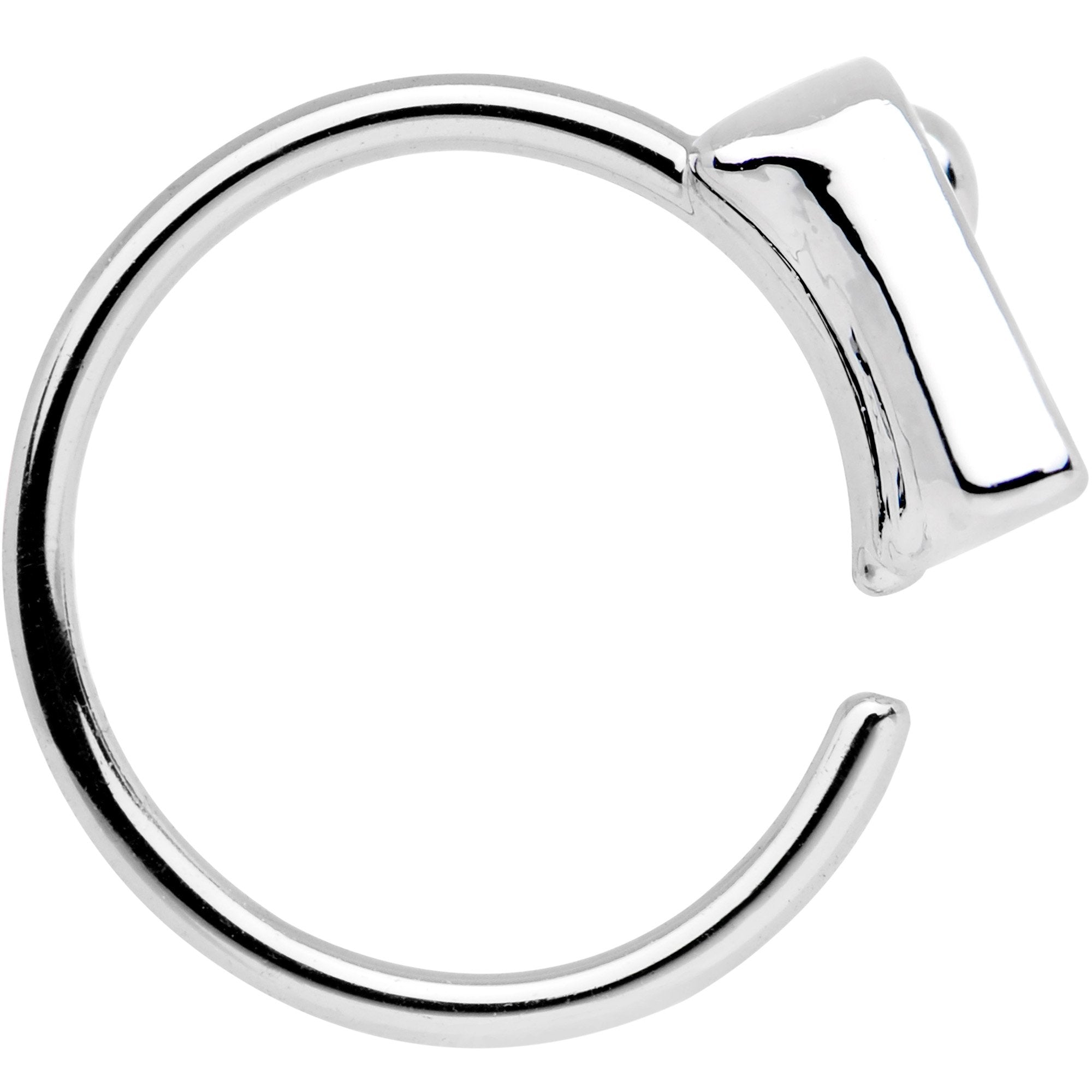 20G 5/16 Red Santa Hat Seamless Circular Ring