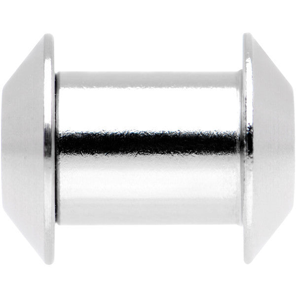 2 Gauge Stainless Steel Screw Fit Tunnel Set of 2