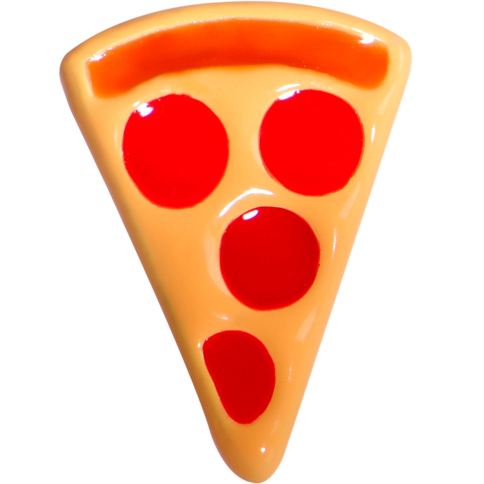 16G 1/4 Yummy Pepperoni Pizza Tragus Cartilage Earring