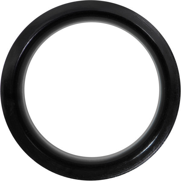 9/16 Anodized Titanium Black Double Flare Screw Fit Tunnel Set of 2