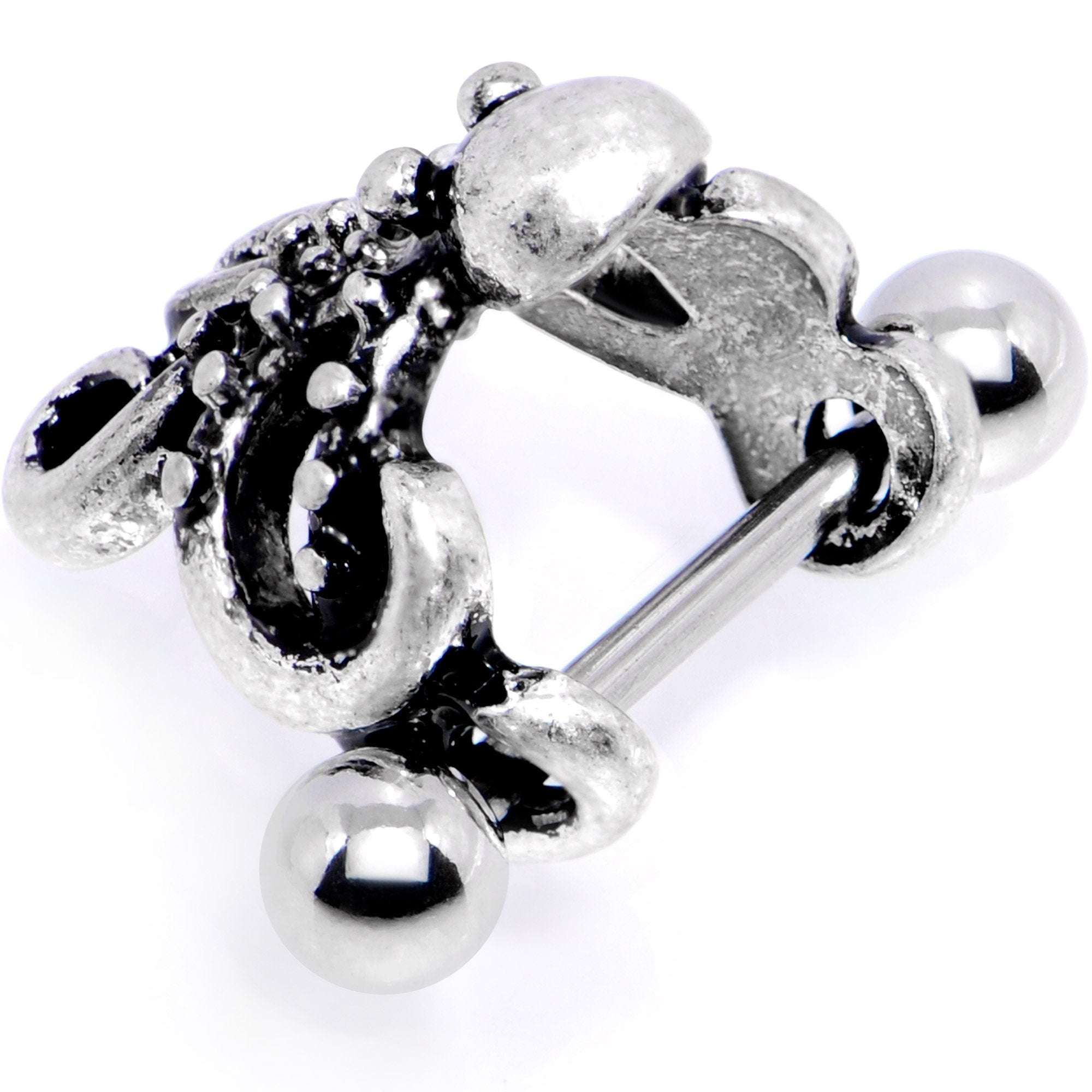 16G 1/2 Outstretched Octopus Cuff Cartilage Earring