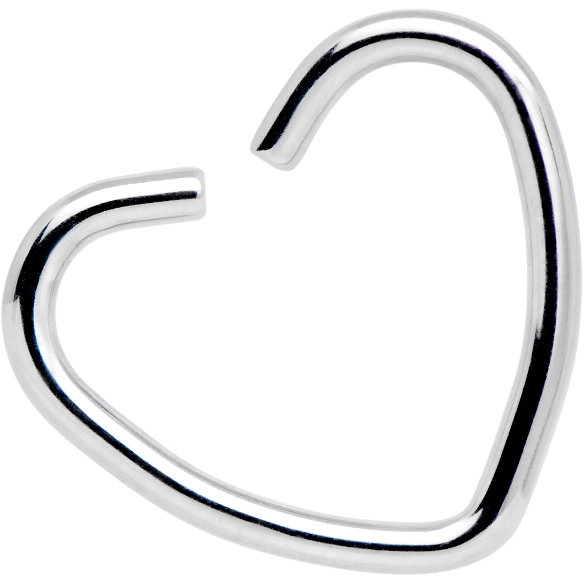 16G 5/16 Heart of the Galaxy Septum Ring Pack Set of 3