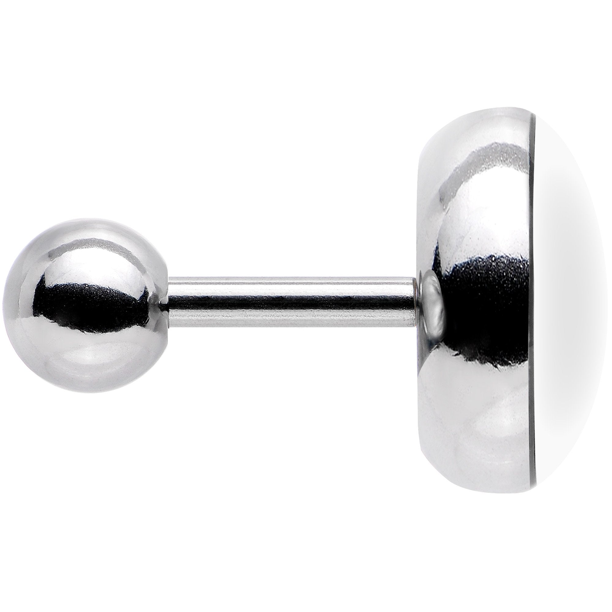 16G 1/4 Winter Polar Bear in Woods Tragus Cartilage Earring