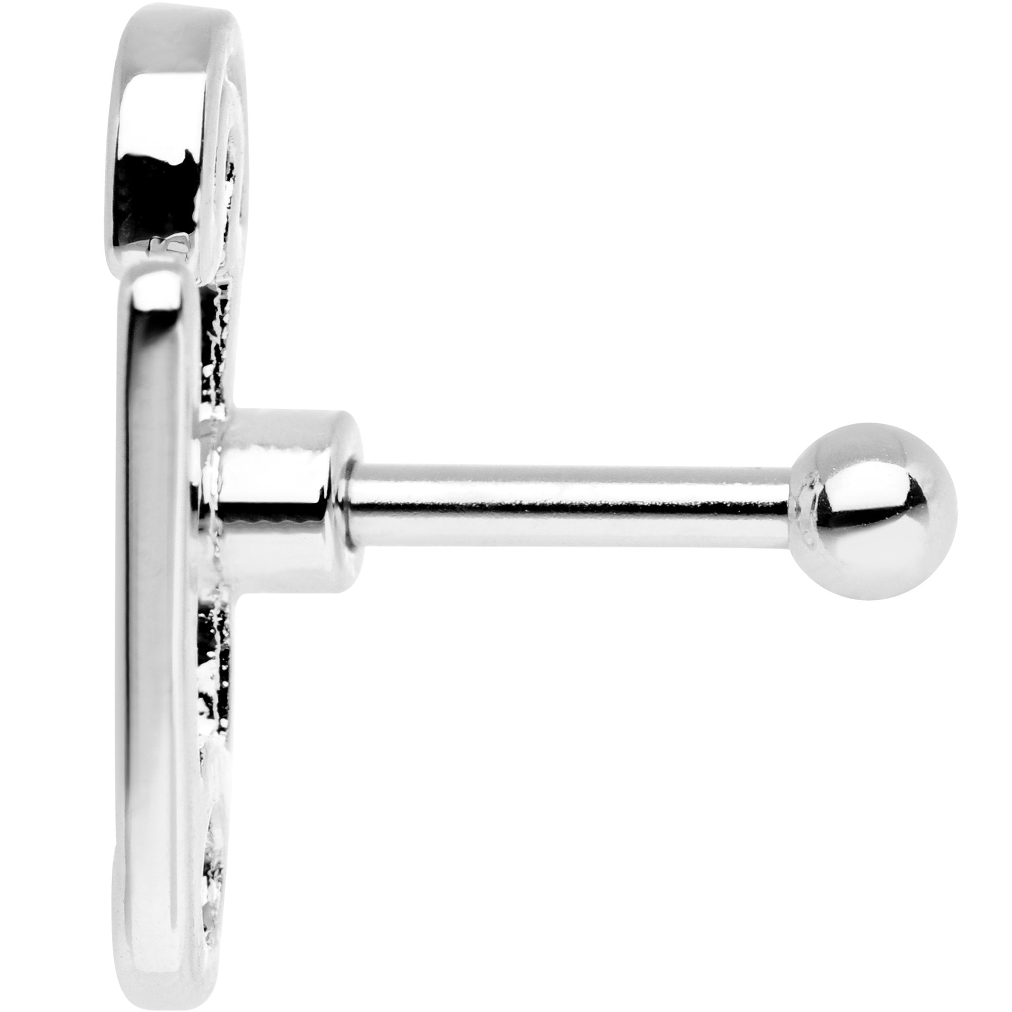 16G Open Safety Pin Tragus Cartilage Earring