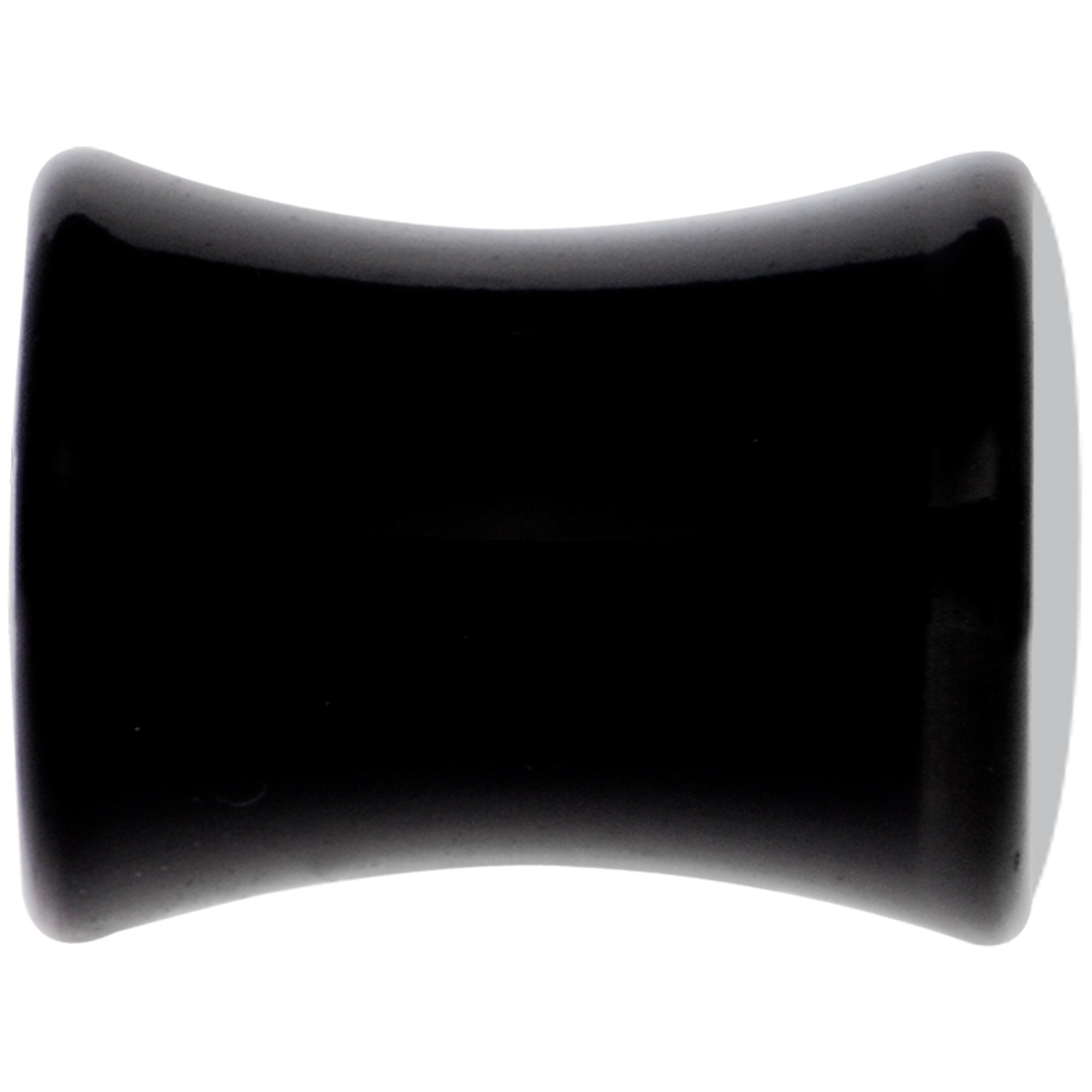 Black Acrylic Pink Grenade Saddle Plug Set 2G