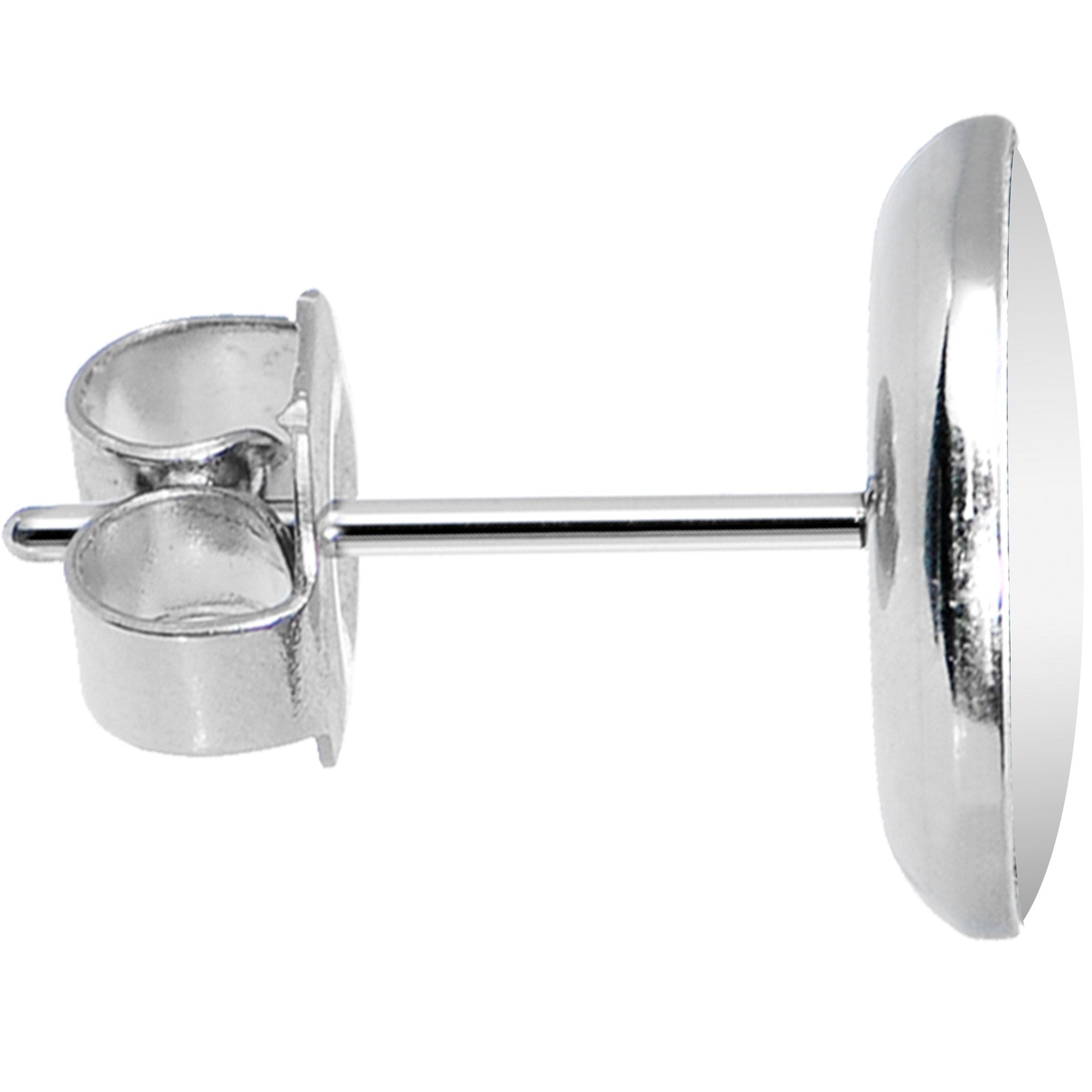 Red Green Plaid Reindeer Stainless Steel Stud Earrings handmade design