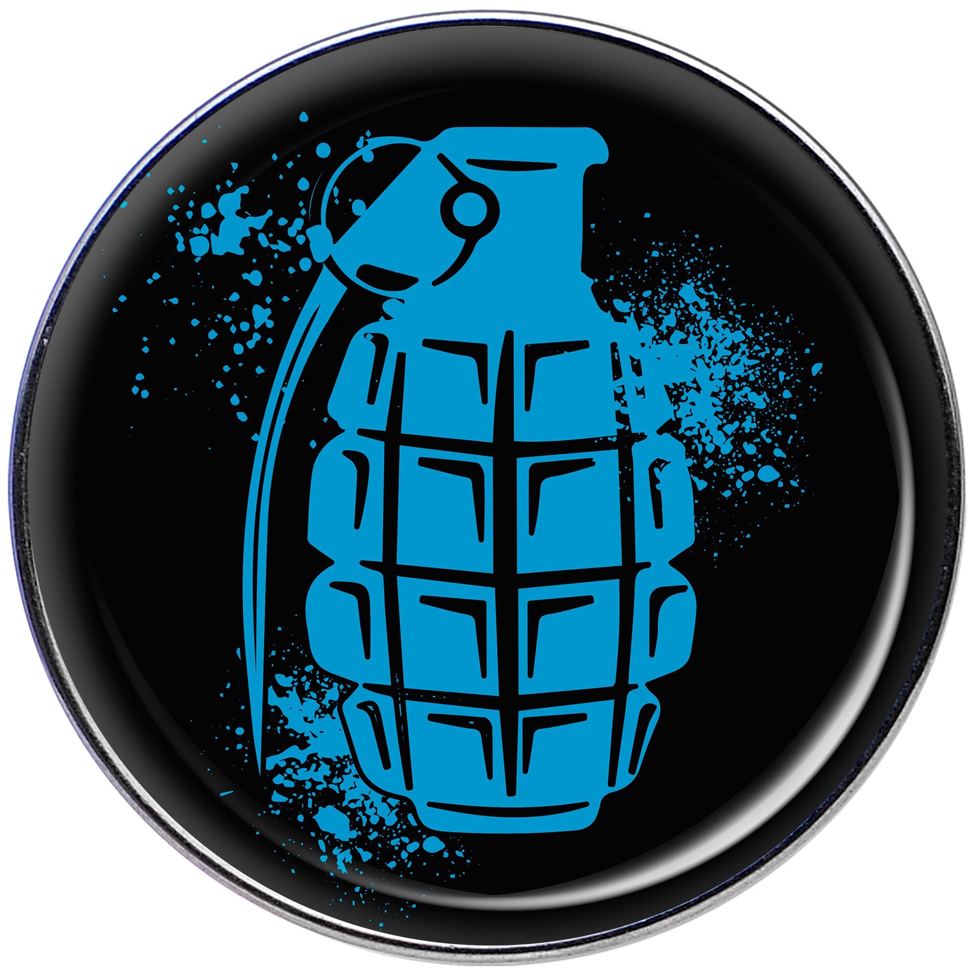 16G 1/4 Blue Grenade Tragus Cartilage Earring