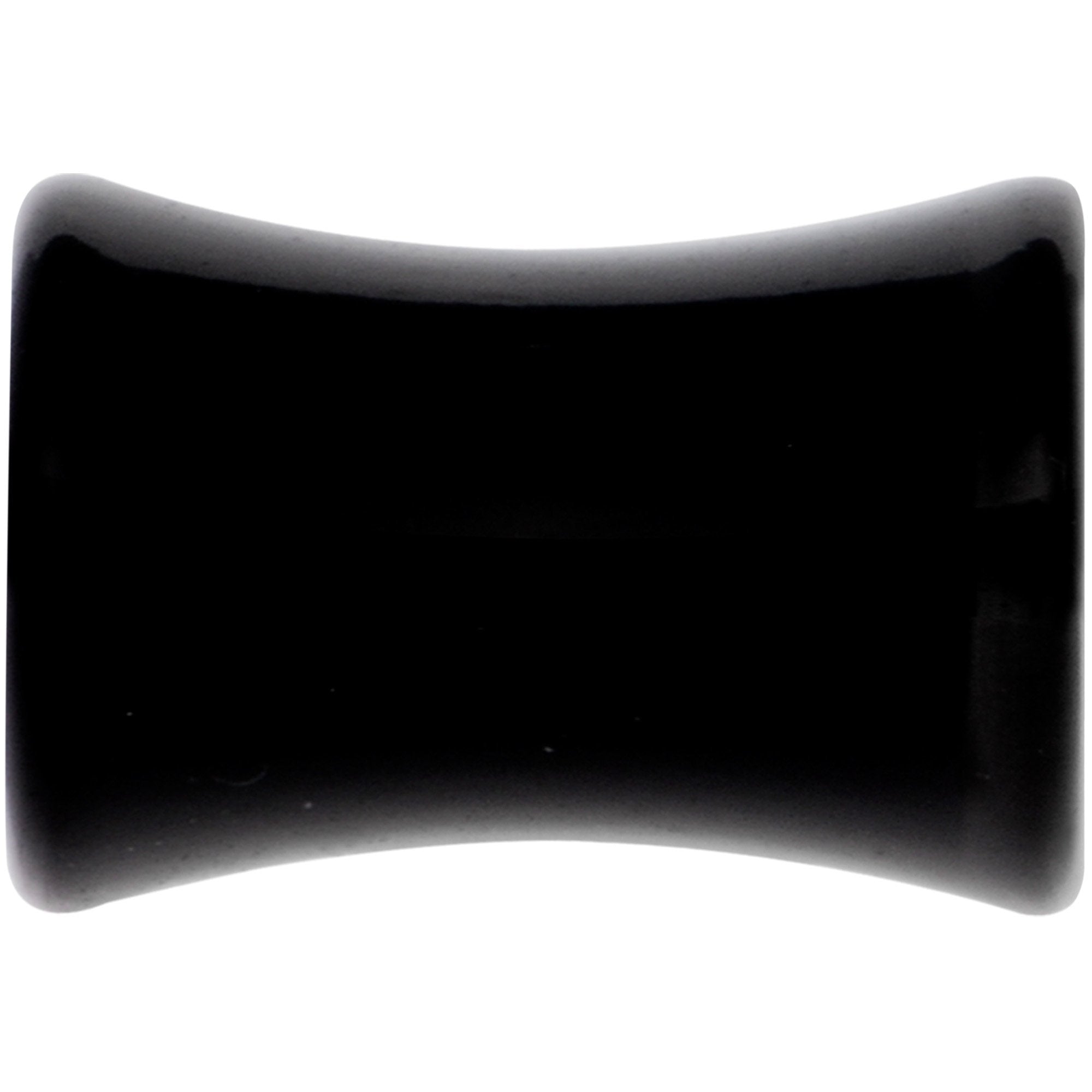 Black UV Acrylic Saddle Plug Set 5mm to 25mm