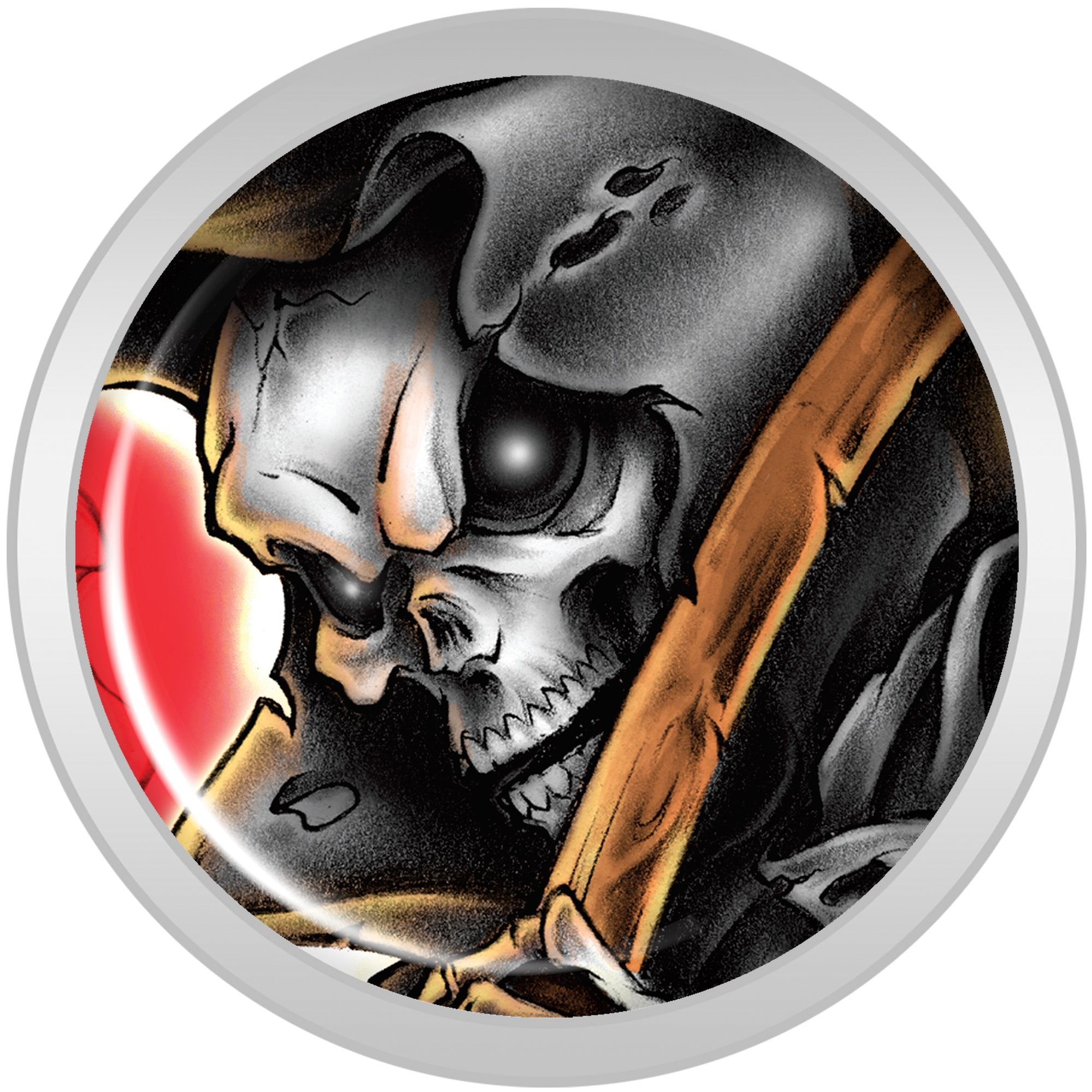 Wake the Dead Grim Reaper Halloween Plug Set 5mm to 16mm