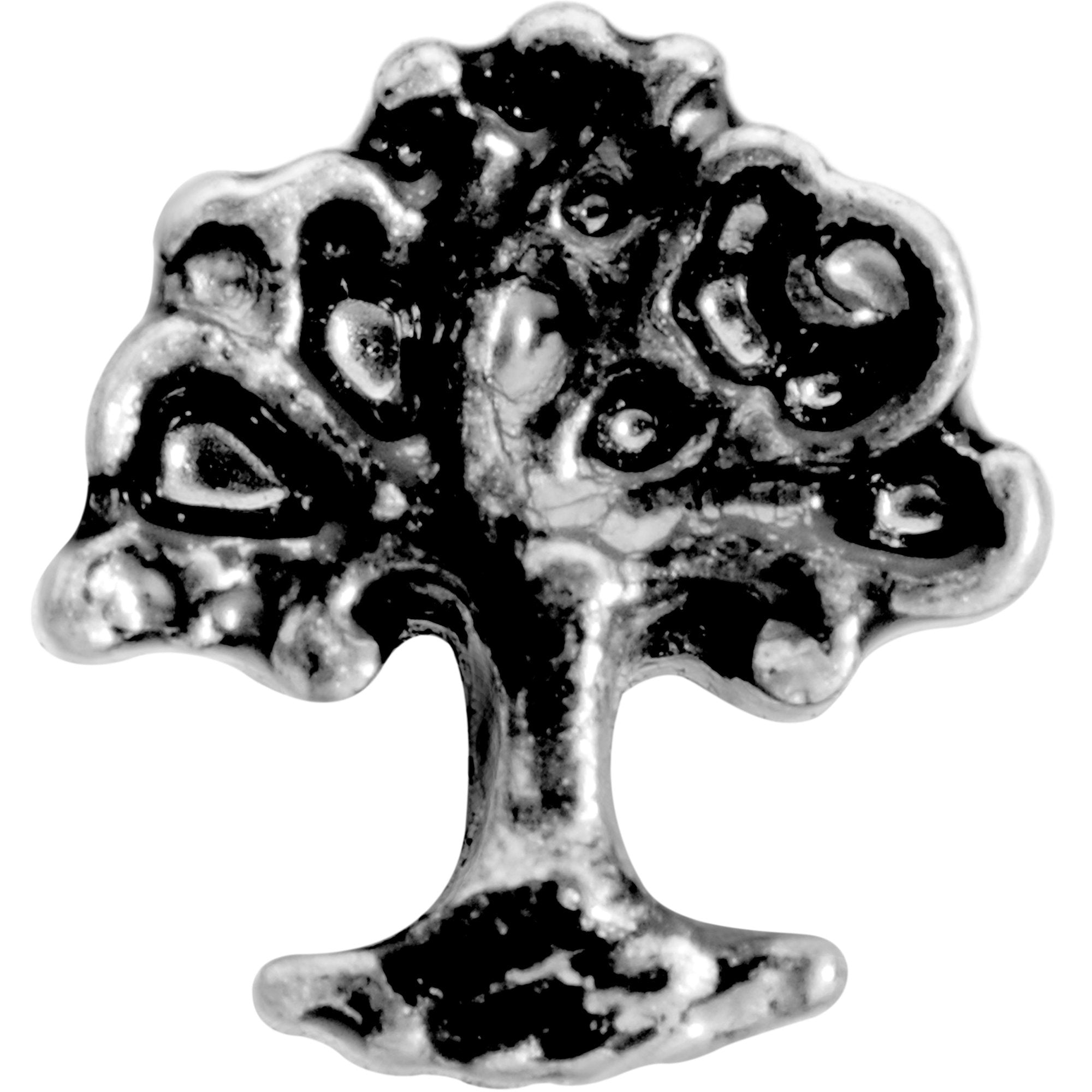 16G 1/4 Ancient Tree of Life Tragus Cartilage Earring