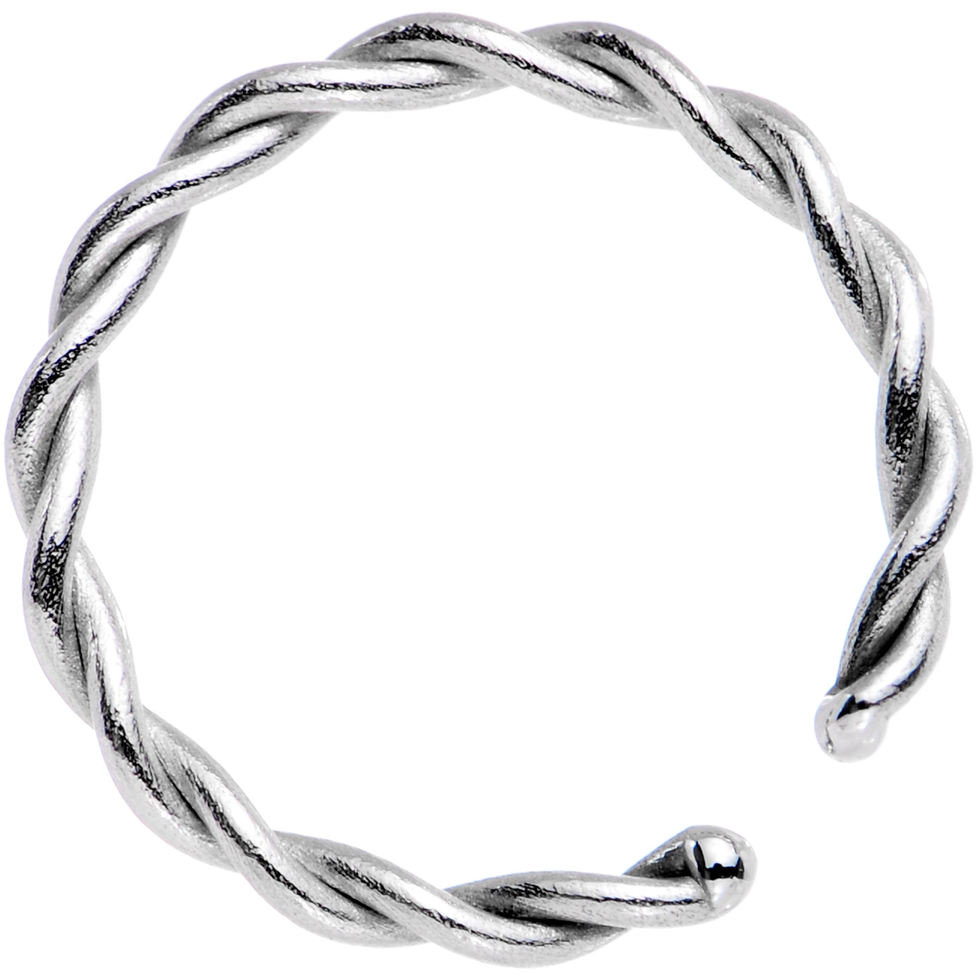 16G 5/16 Annealed Steel Seamless Braided Circular Ring