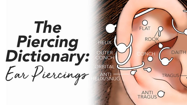 The Piercing Dictionary: Ear Piercings