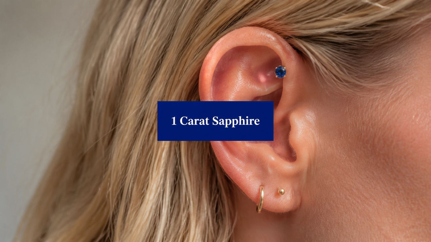 1 Carat Sapphire: Your Guide to a Luxe Piercing Look