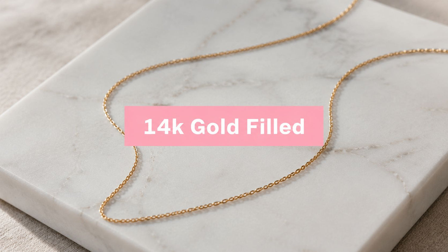 Your Guide to a 14k Gold Filled Chain