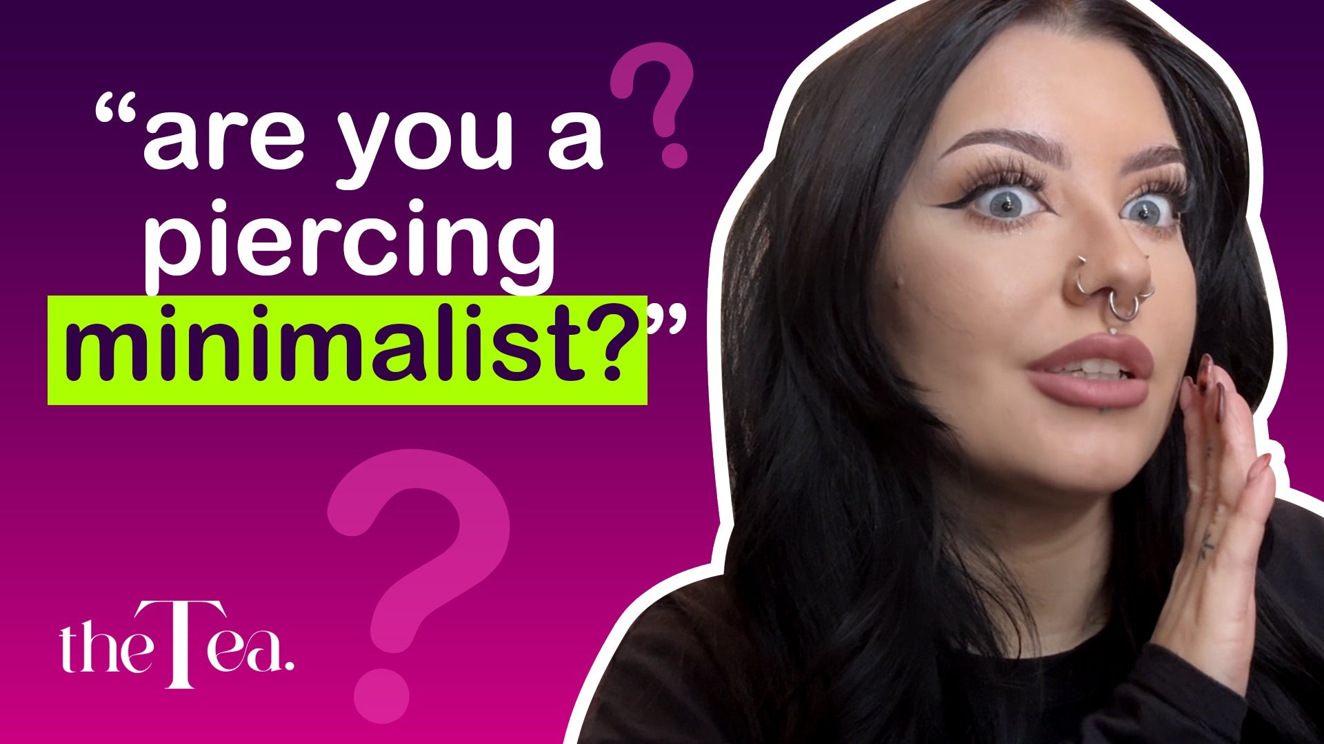 Are you a piercing minimalist?